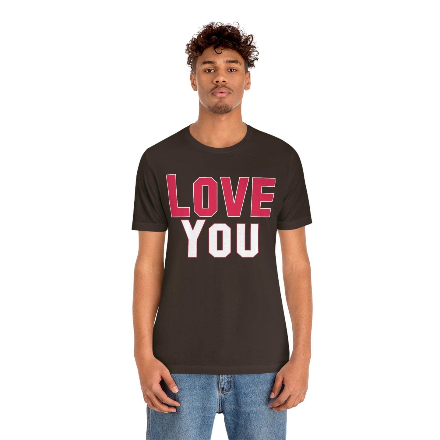 Love you T-shirt - Giftsmojo