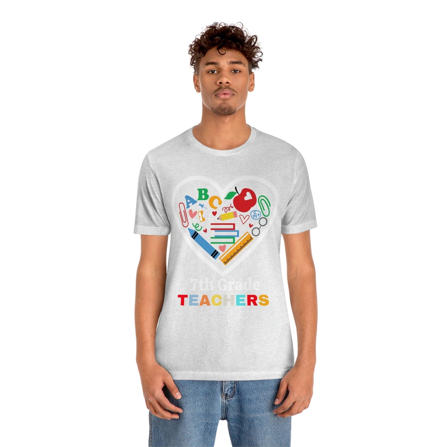 Love 7th Grade Teacher Shirt - Teacher Appreciation Shirt - Gift for Teachers - 7th Grade shirt
