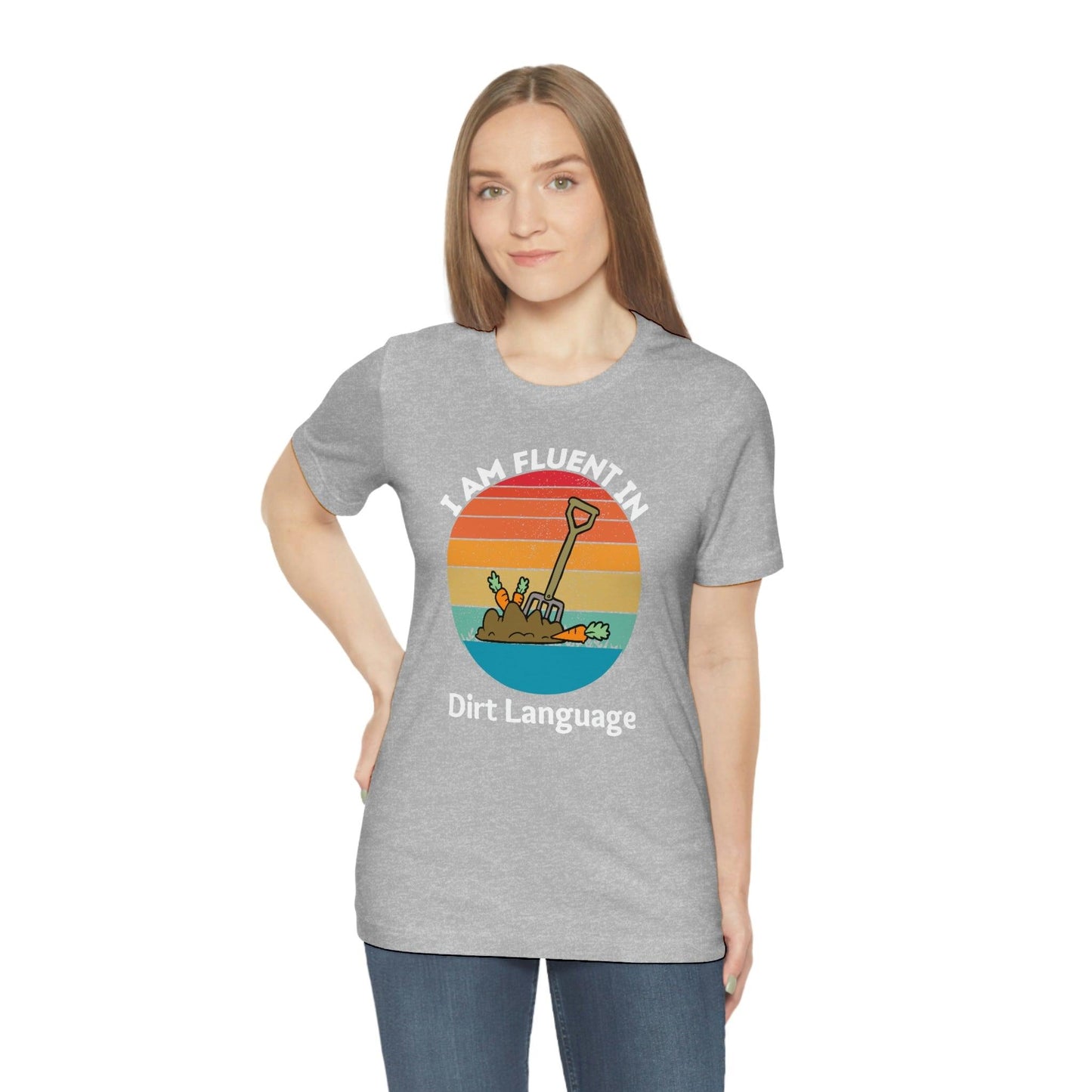 Gardener shirt Garden t-shirt Botanical Shirt Plant Lover Shirt Gardener Gift, Garden Shirt, Garden Tee I am fluent in dirt language