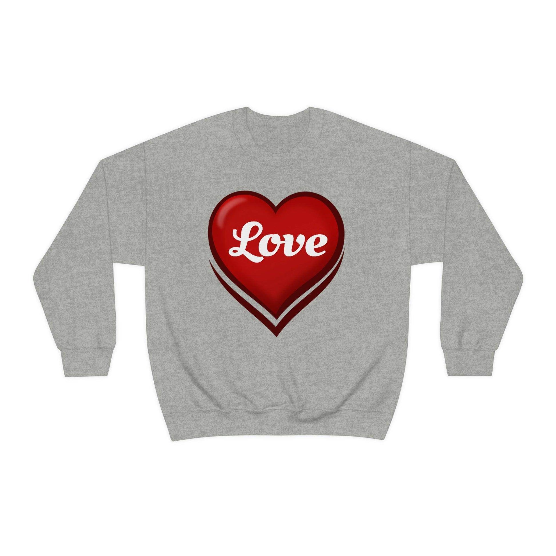 Love Sweatshirt, Valentine's Gift, - Giftsmojo