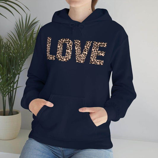 Leopard print Hooded Sweatshirt - Giftsmojo