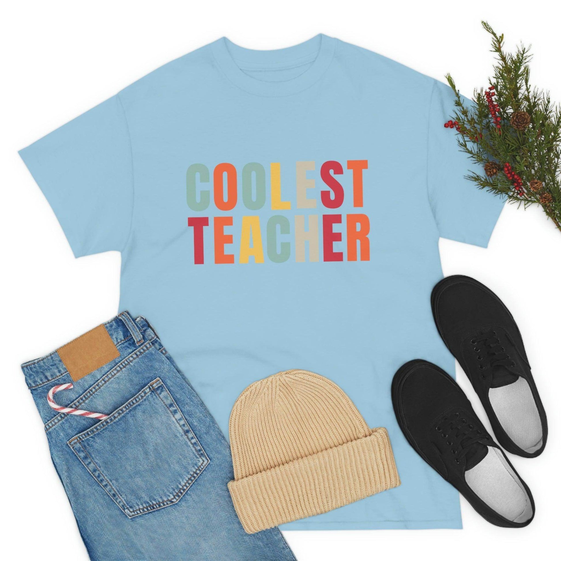 Teacher appreciation gift - Coolest Teacher Shirt - Teacher shirt - Giftsmojo