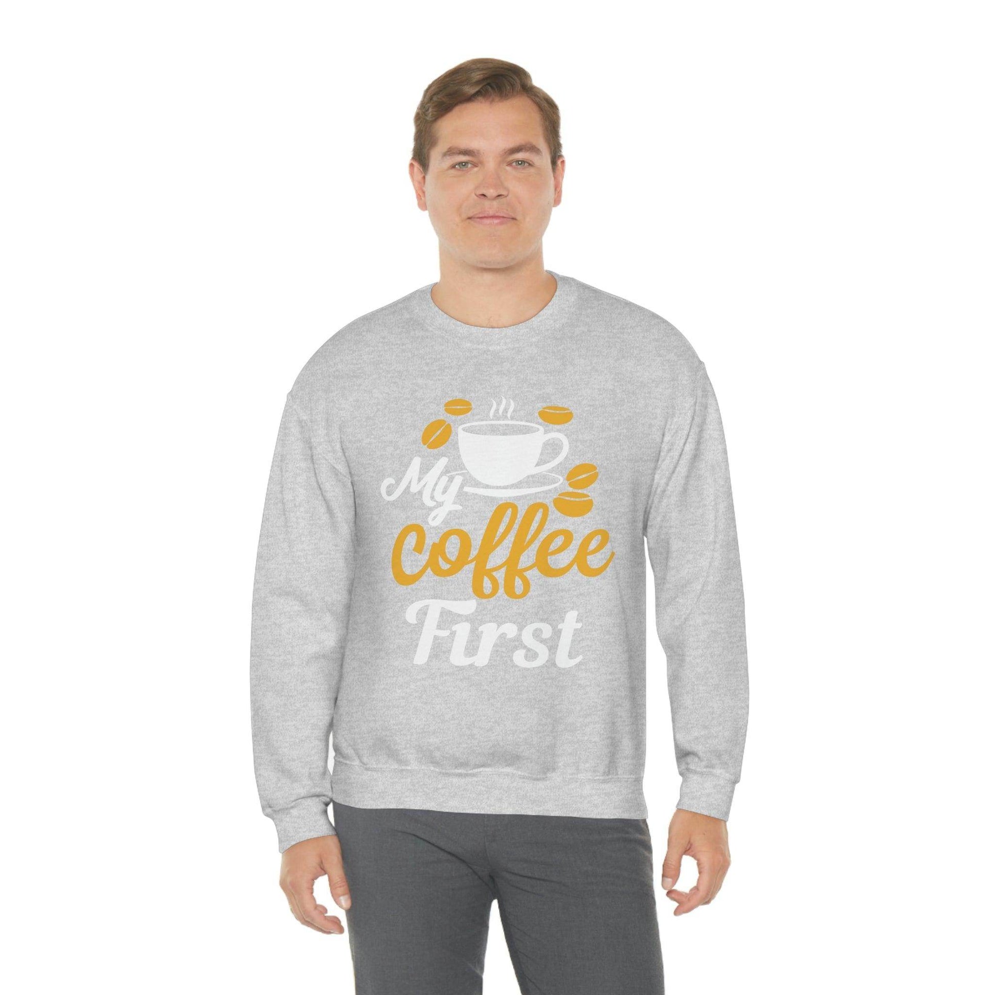 My Coffee First Sweatshirt - Giftsmojo