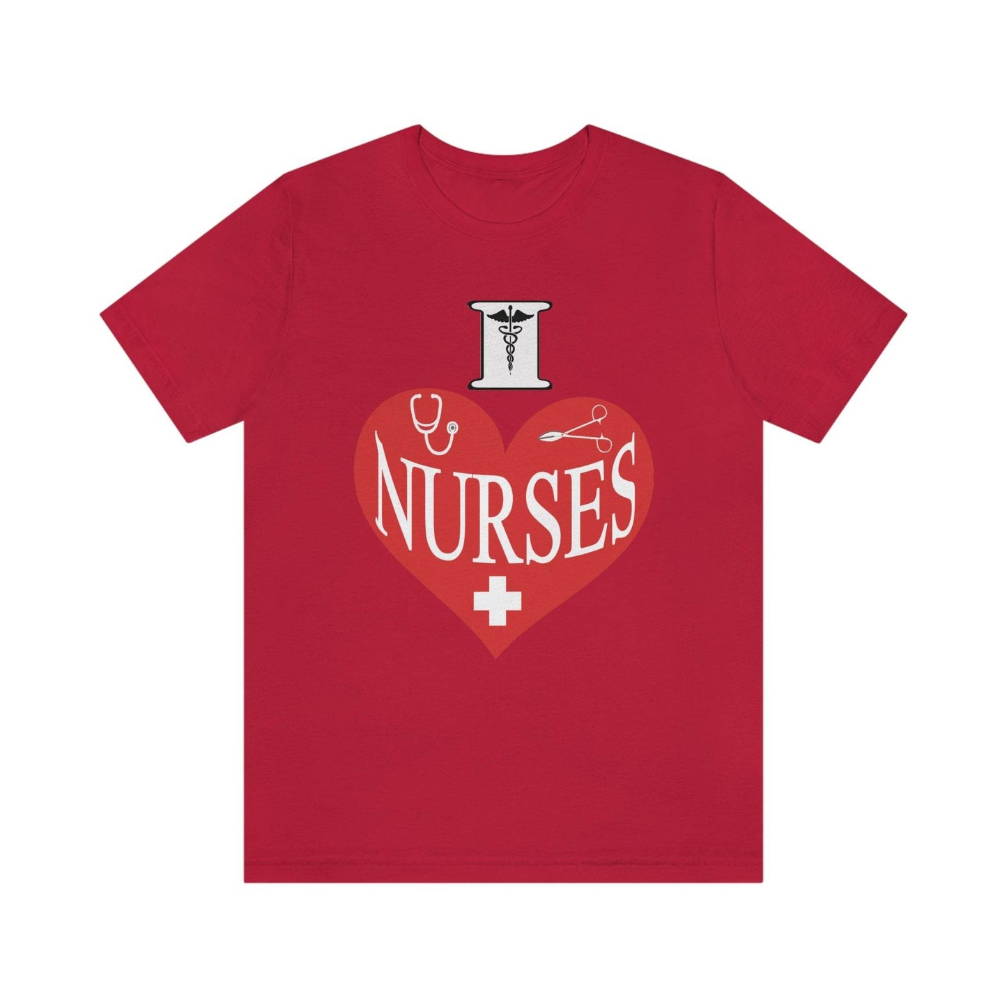 I love Nurses Tee - Giftsmojo