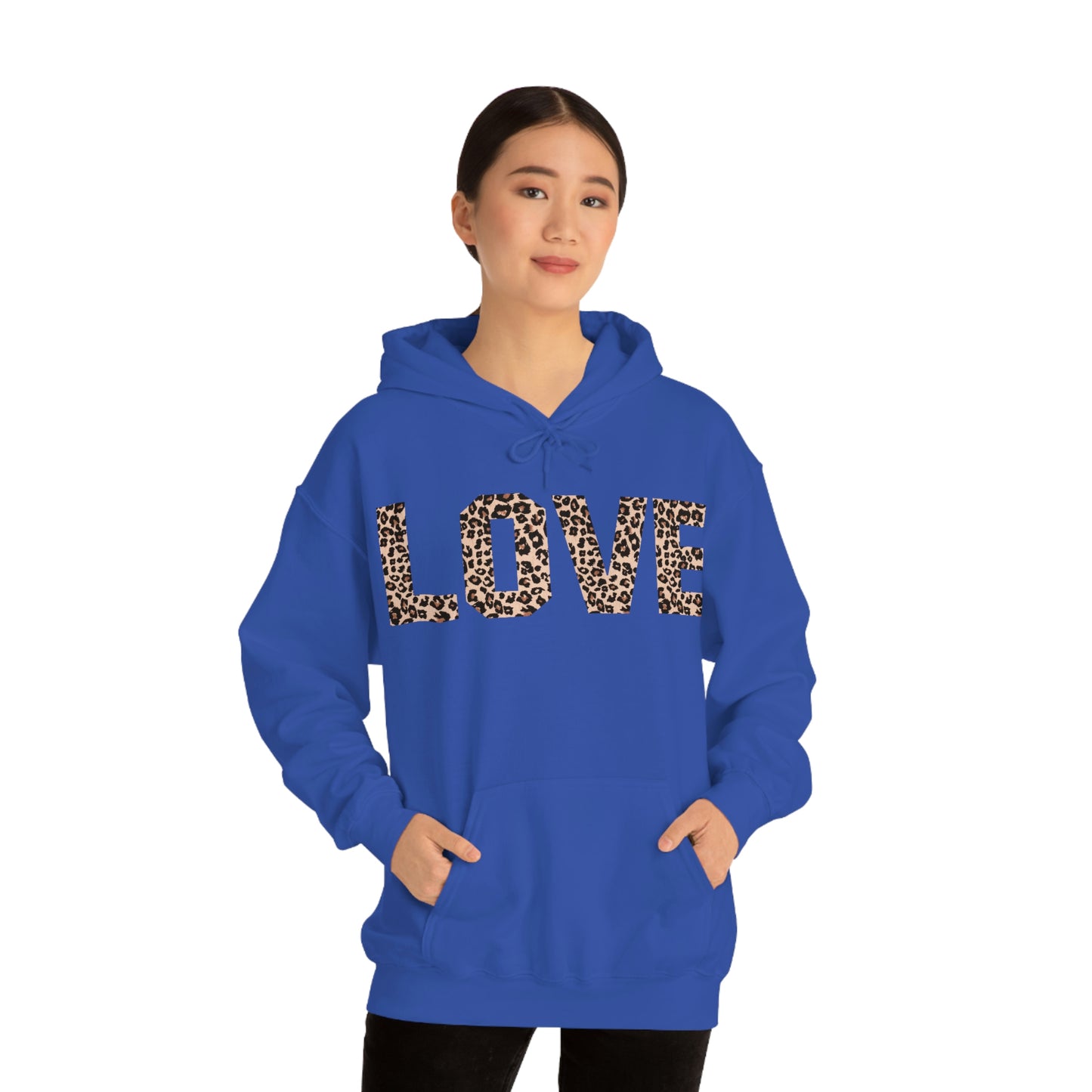 Leopard print Hooded Sweatshirt