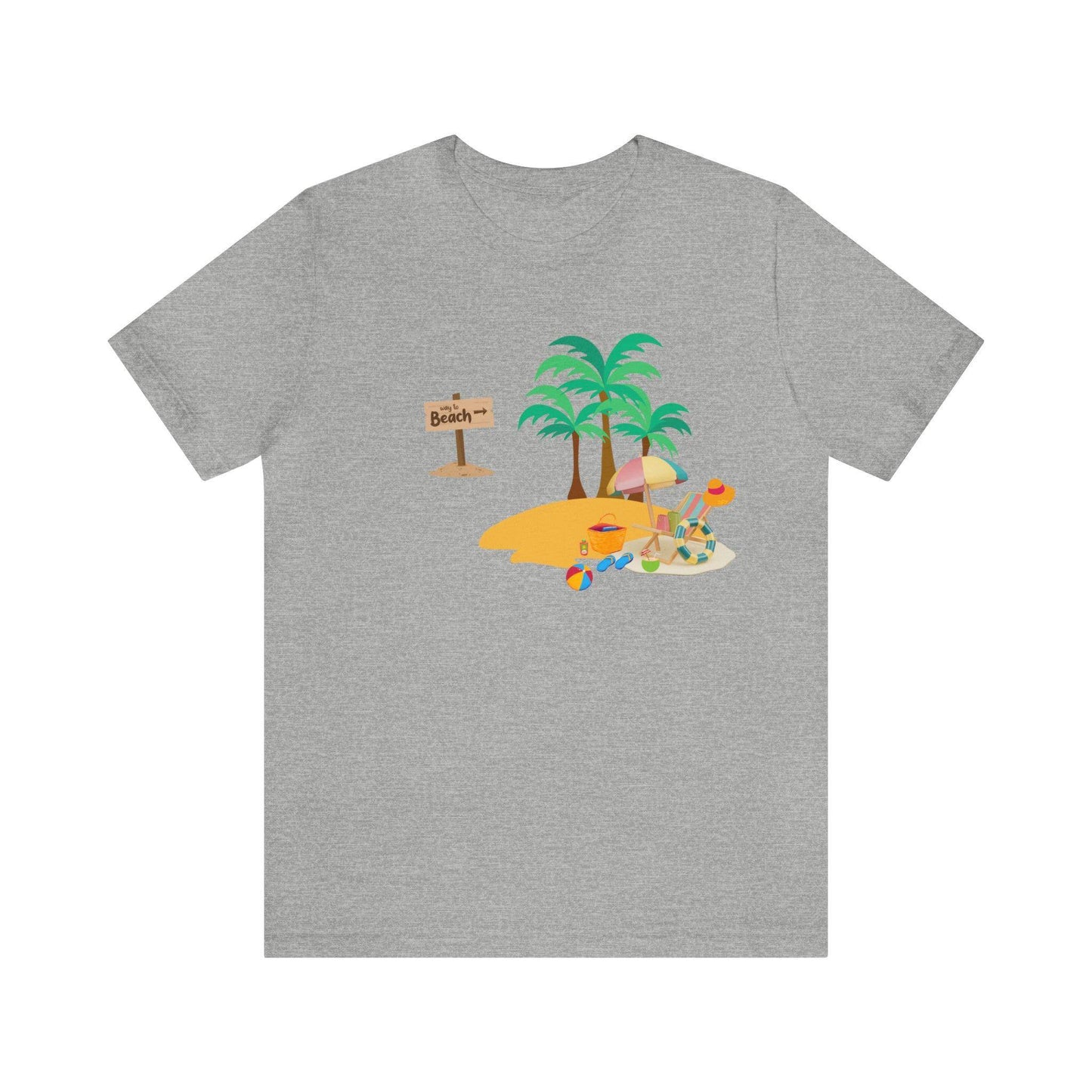 Beach shirt, Beach t-shirt, Summer shirt, Beachwear, Beach fashion, Tropical print, Trendy design, Stylish beach apparel - Giftsmojo