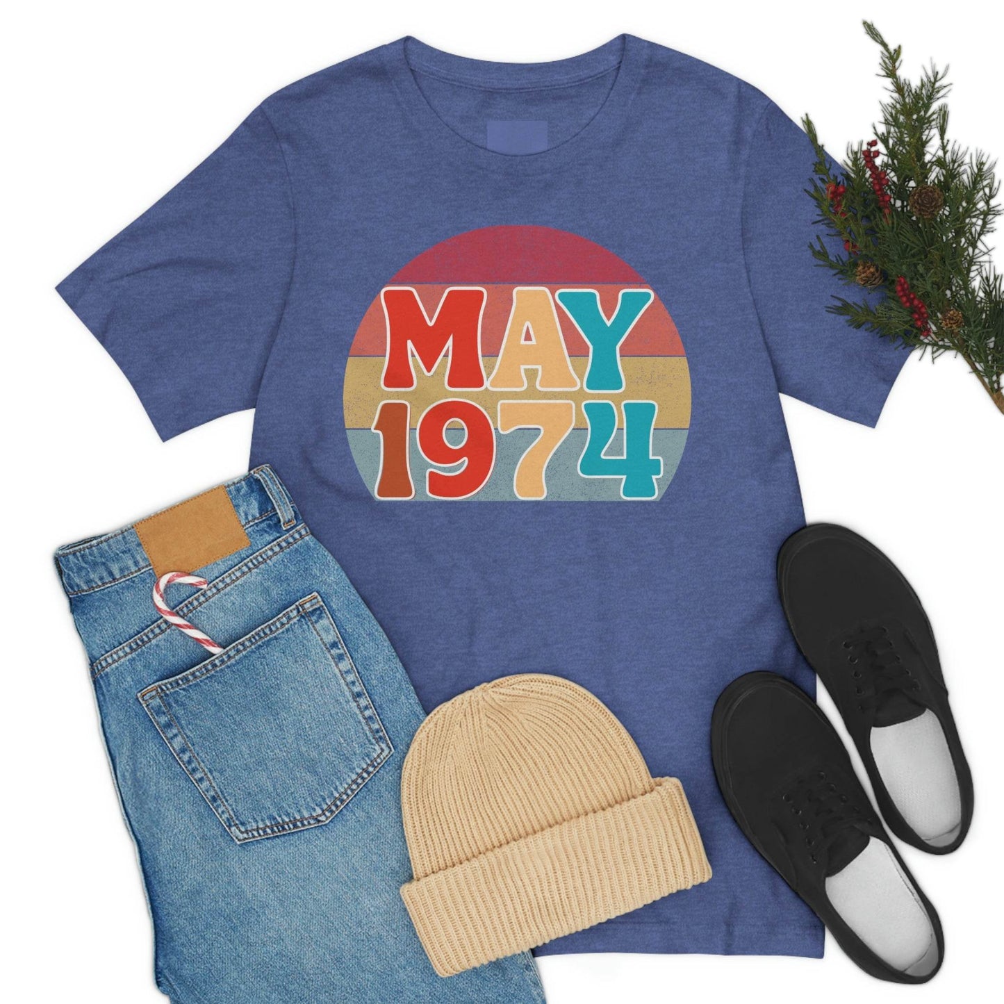 49th Birthday Shirt, 1974 Shirt, 49th Birthday Tee, Vintage 1974 Shirt, 49th Birthday Gifts, 1974 Birthday Shirt, 49th Birthday Gift - Giftsmojo