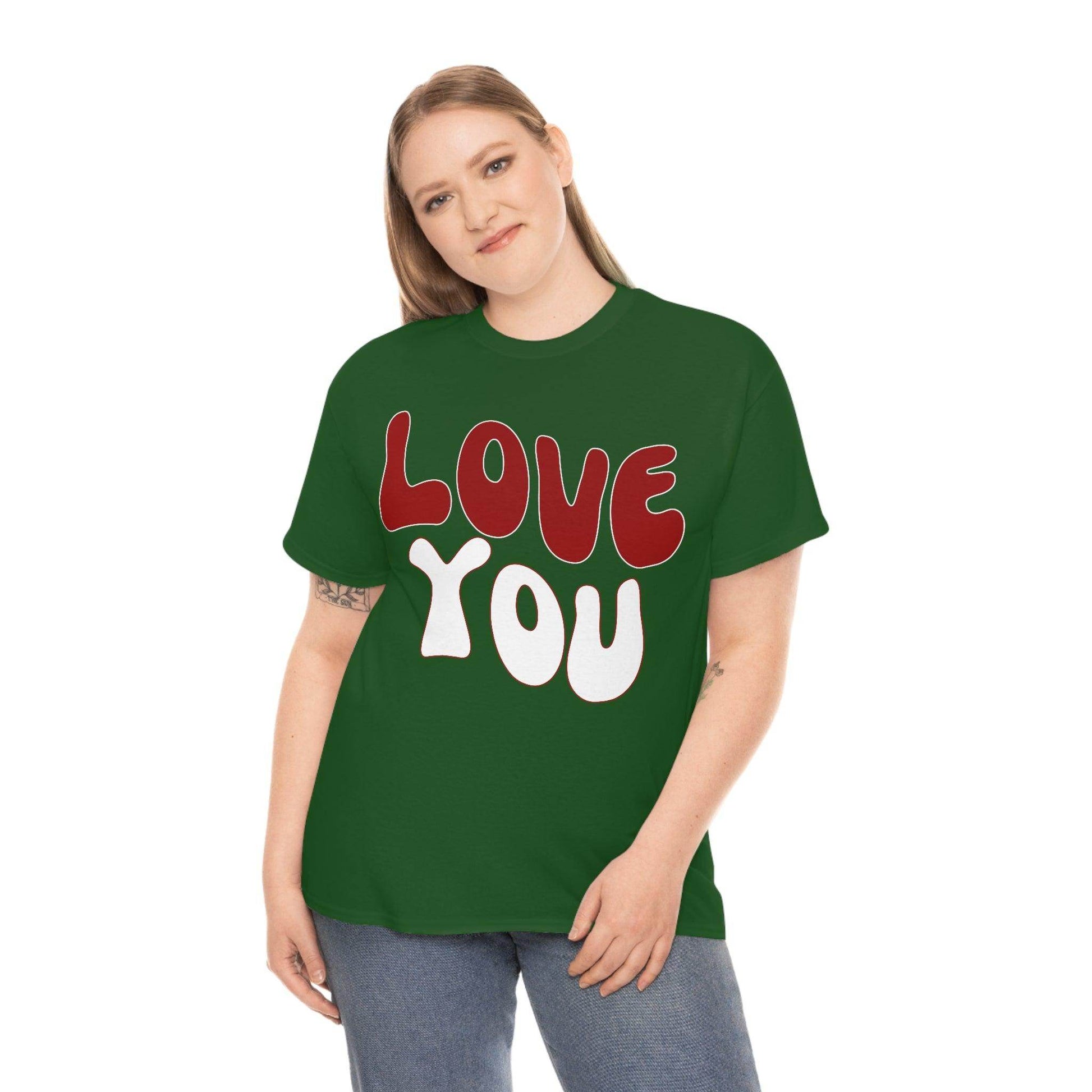 Love You Tee - Giftsmojo