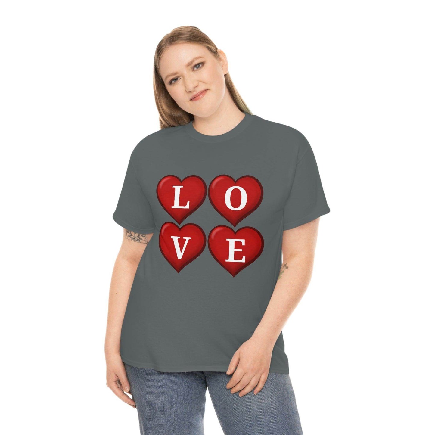 4hearts love Tee - Giftsmojo