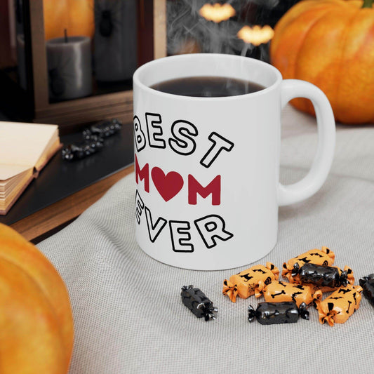 Best Mom Ever Mug, gift for mom on mothers day, Birthday gift for mom, gift for her, coffee mug for her, hot cocoa mug, gift for coffee lover - Giftsmojo