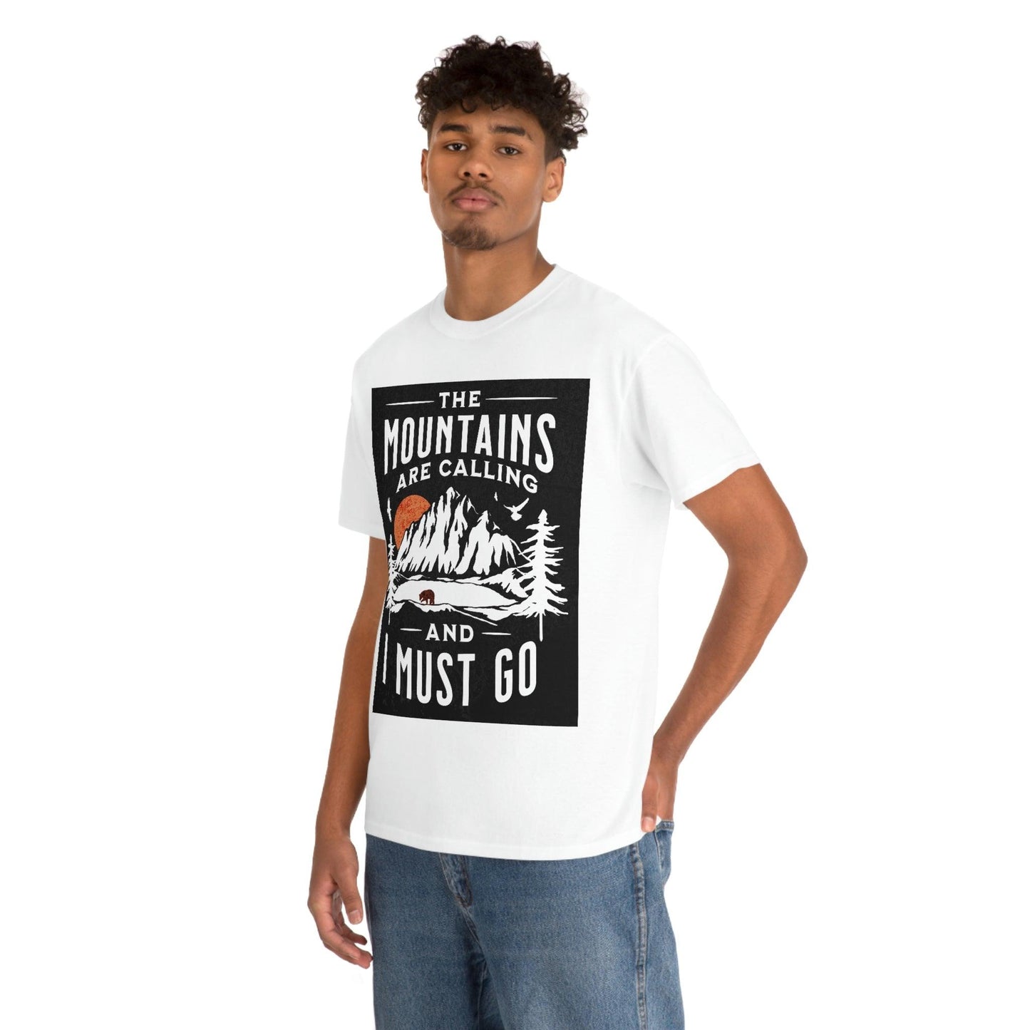 The Mountains are calling Tee - Giftsmojo