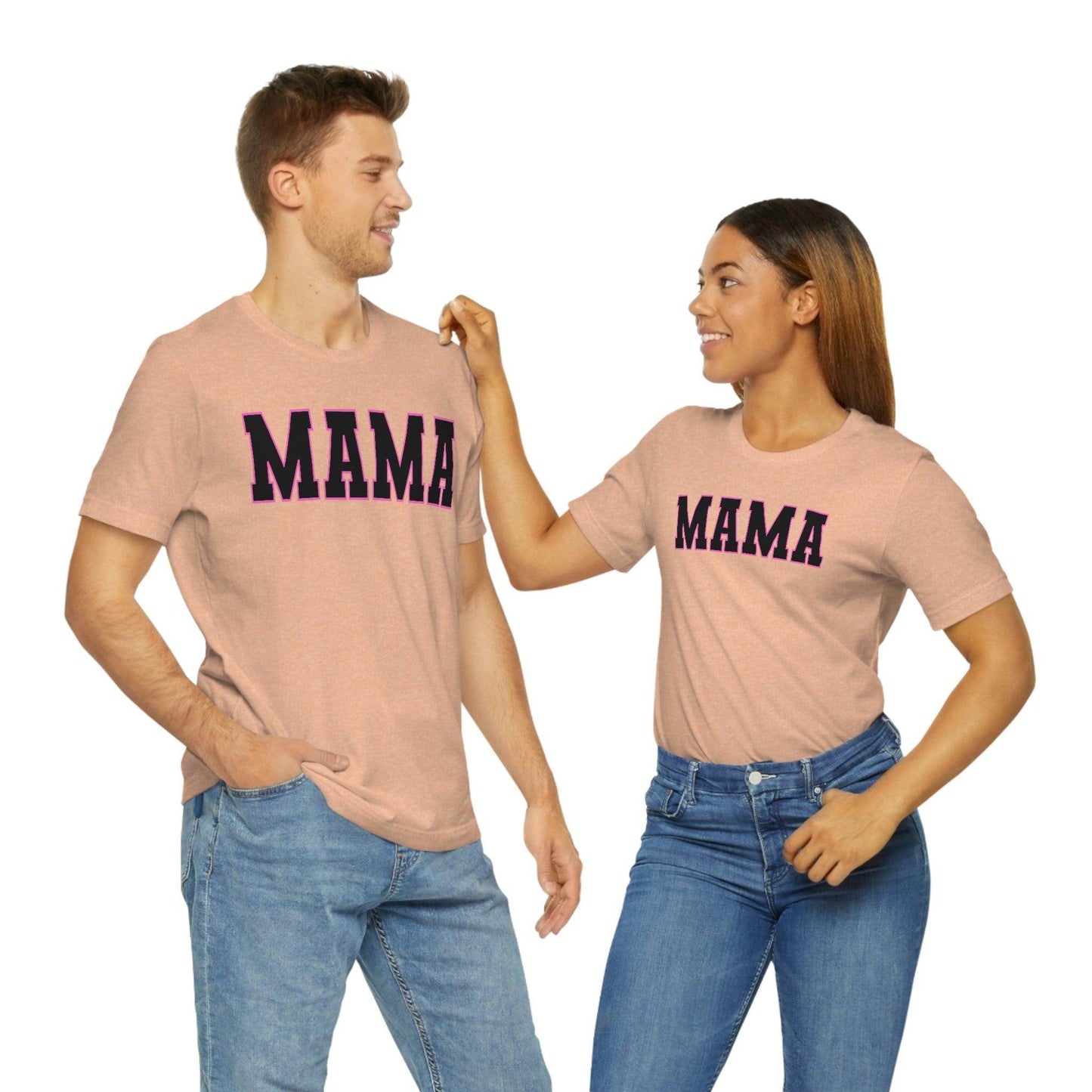 Cute Mama shirt mom shirt gift for her - mothers day shirt mothers day gift mom life shirt - retro mama shirt boy mama shirt mama t-shirt - Giftsmojo