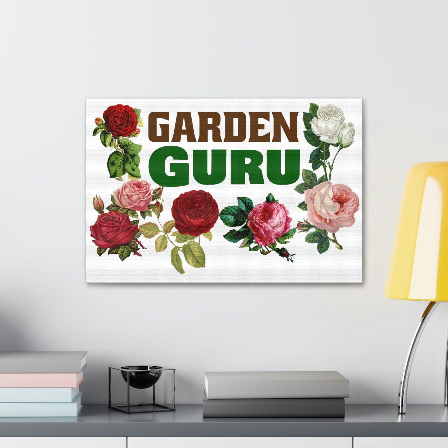 Garden Guru Canvas - Garden wall arts, gift for garden lovers - Giftsmojo