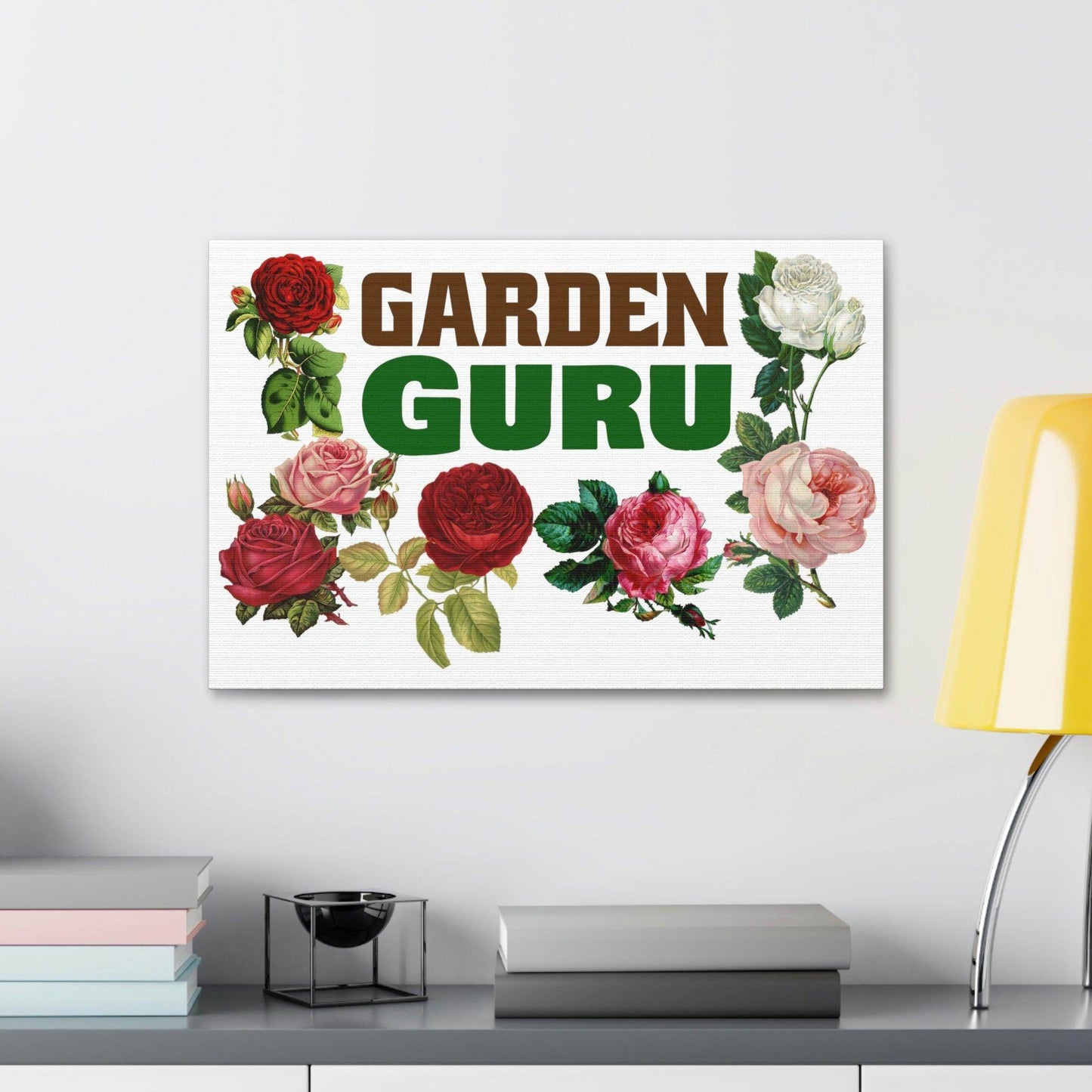 Garden Guru Canvas - Garden wall arts, gift for garden lovers - Giftsmojo