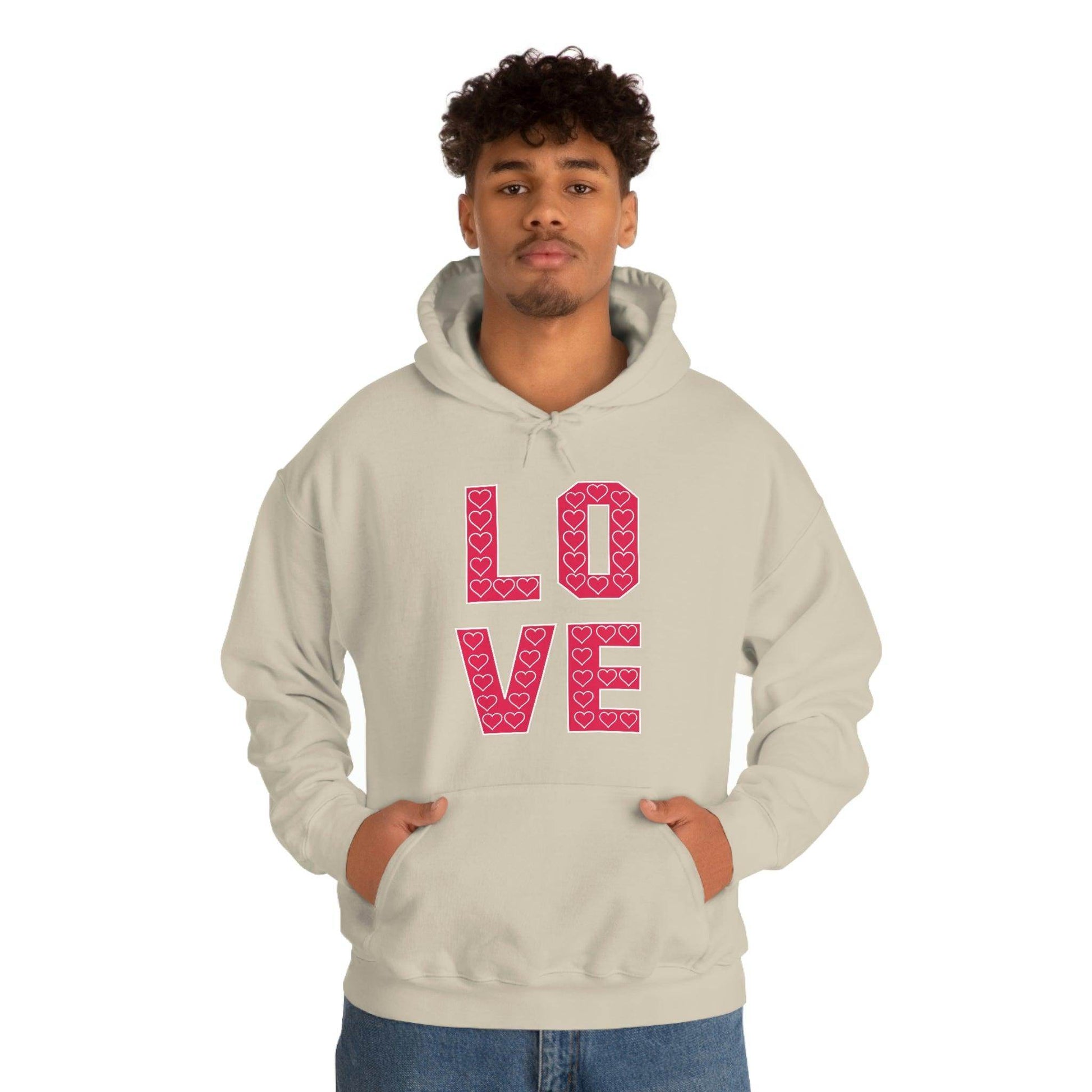 Love Hooded sweatshirt - Giftsmojo