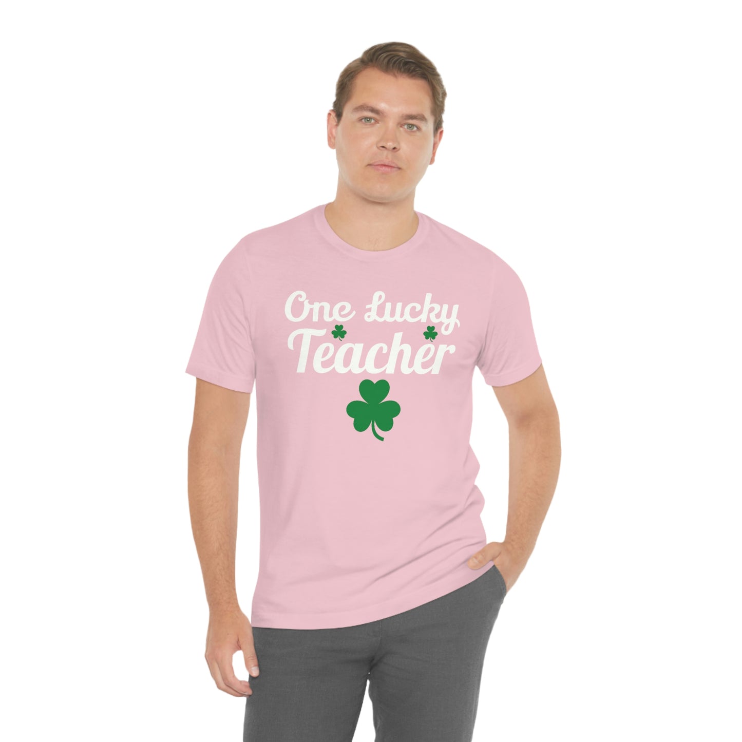 Feeling Lucky Shirt One Lucky Teacher Shirt St Patrick's Day shirt - Funny St Paddy's day Funny Shirt Shamrock shirt shenanigans shirt