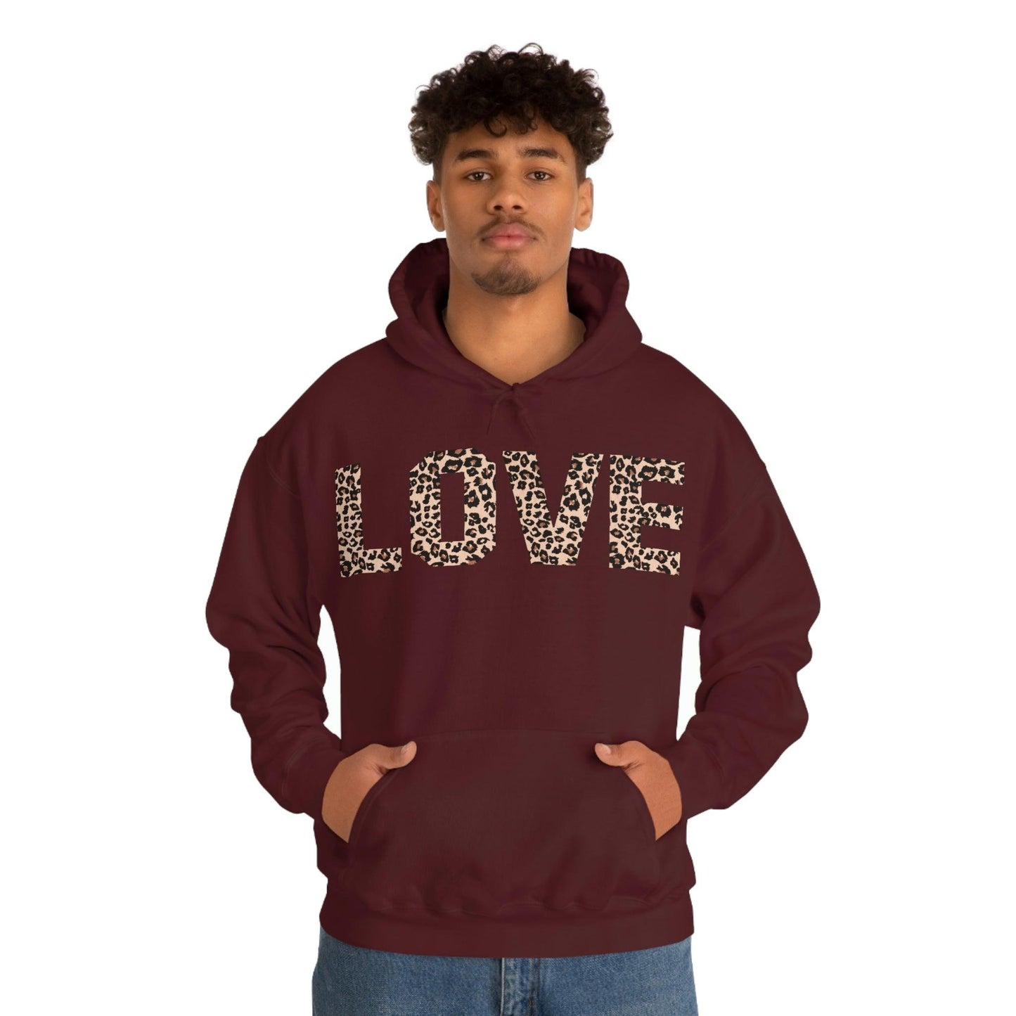 Leopard print Hooded Sweatshirt - Giftsmojo