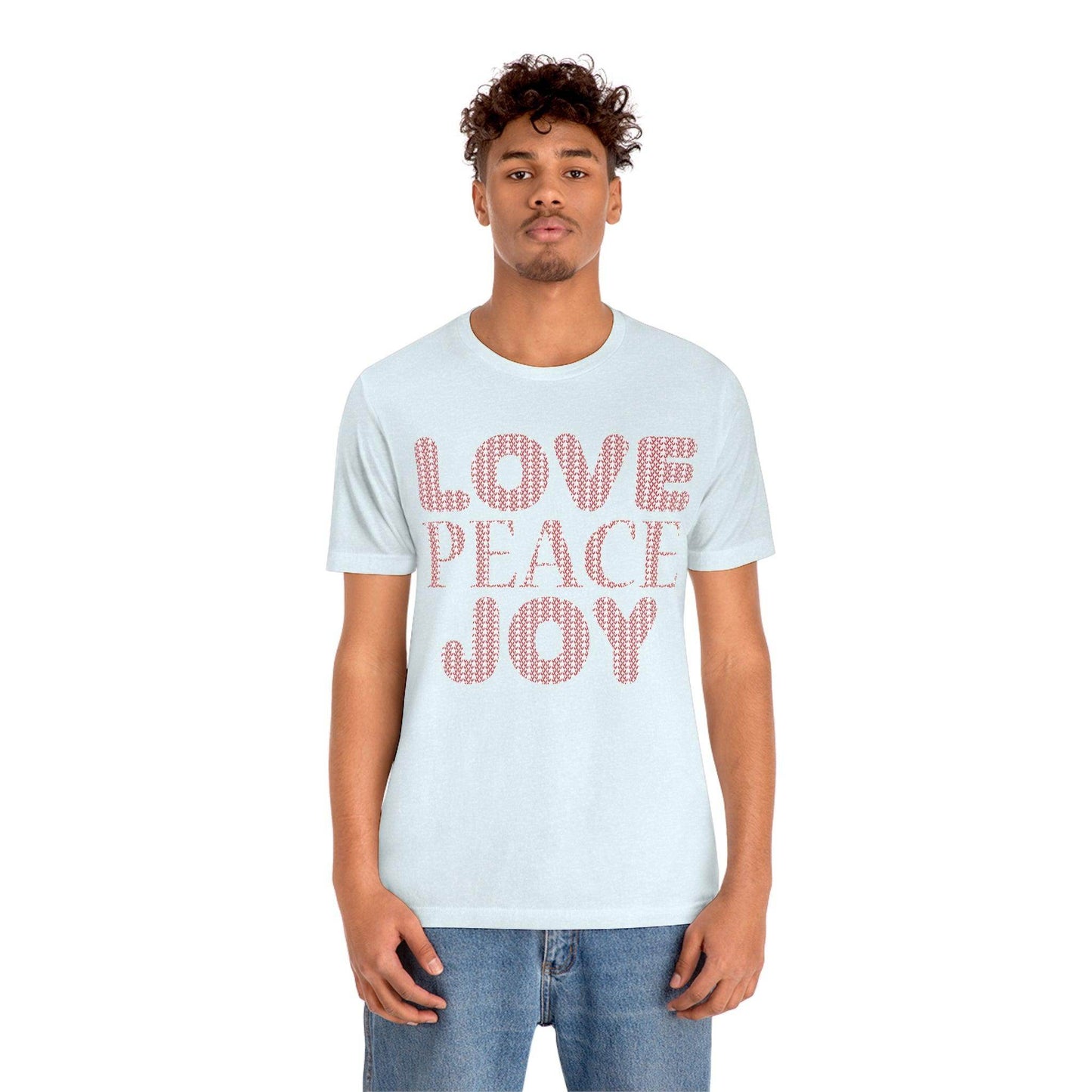 love peace joy Tee - Giftsmojo