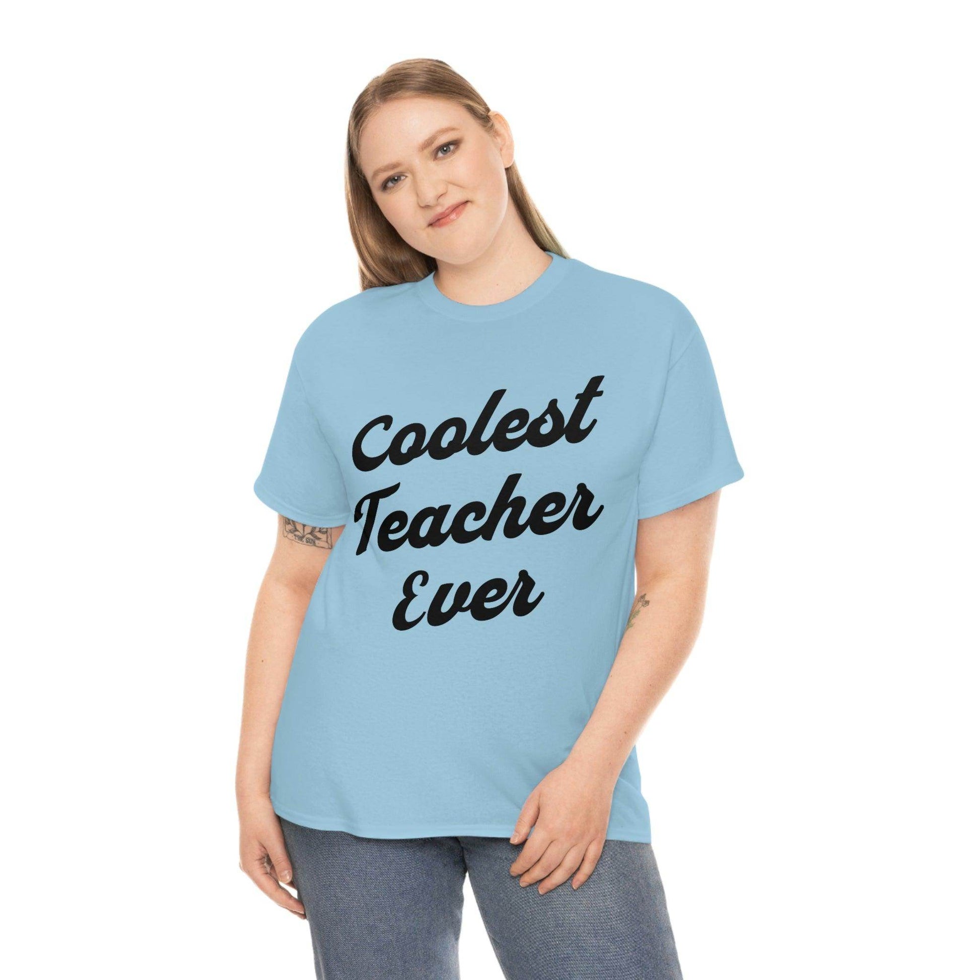 Coolest Teacher Ever T-Shirt - Teacher appreciation - gift for teachers - Giftsmojo