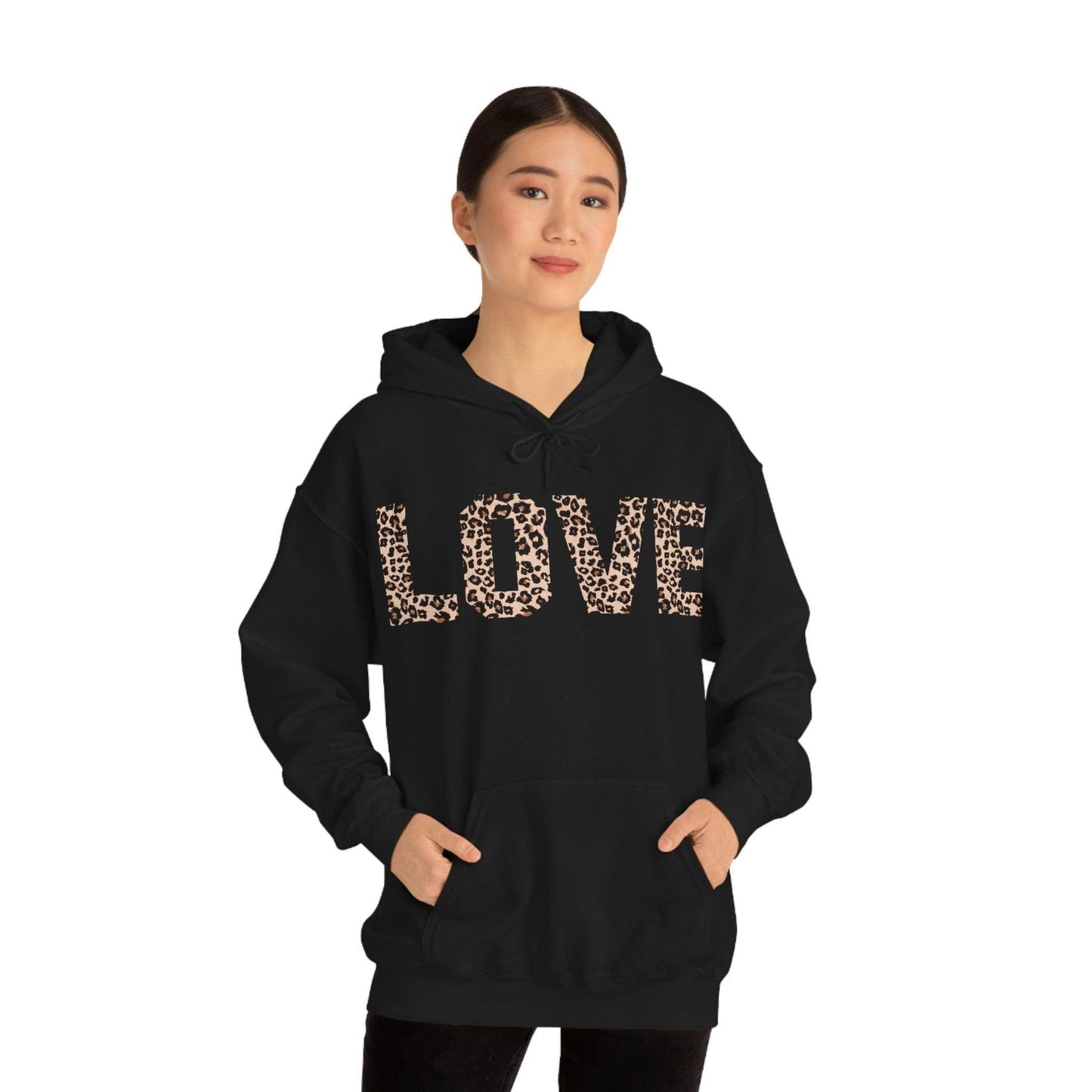 Leopard print Hooded Sweatshirt - Giftsmojo