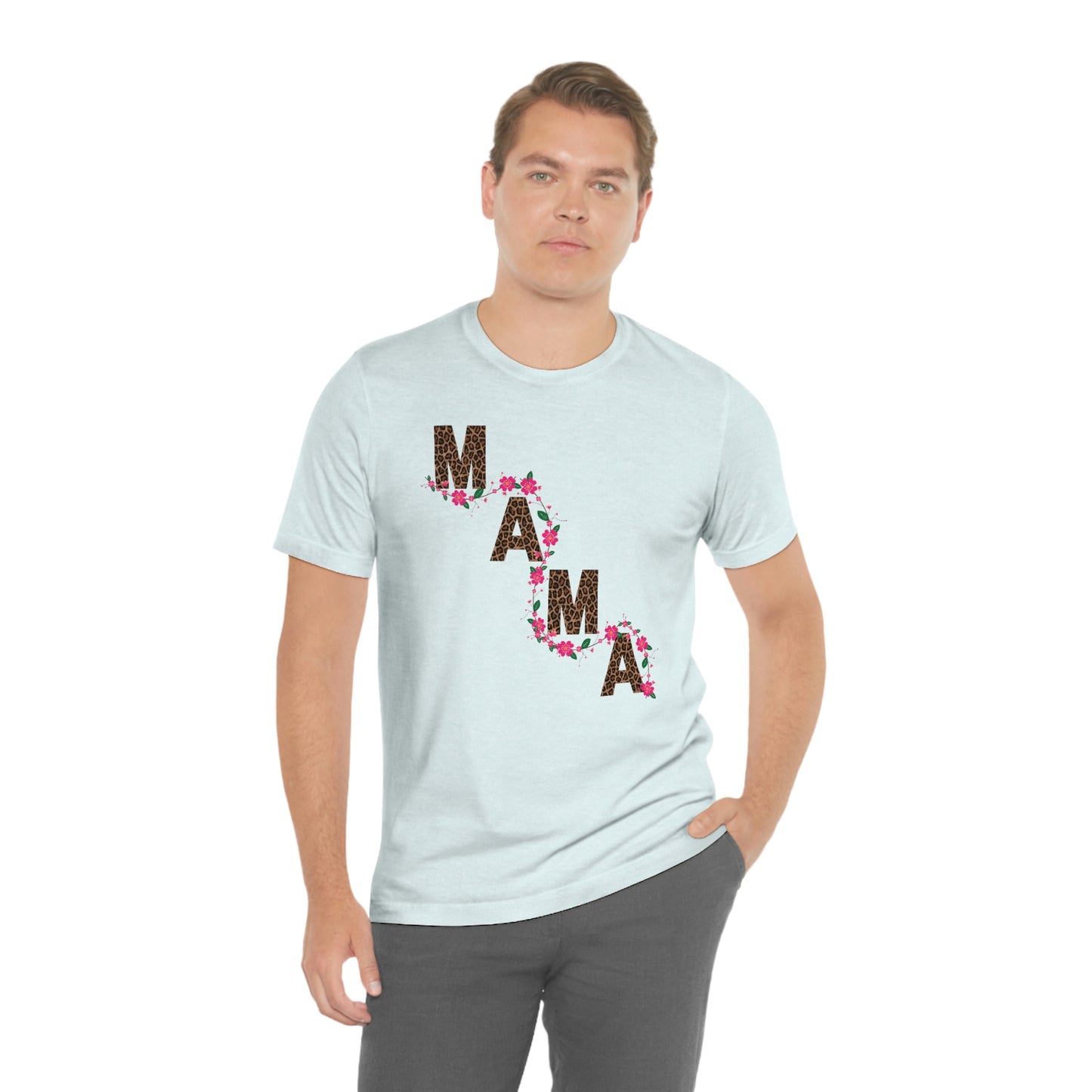 Leopard print Mama shirt Flower mama shirt - Leopard Mama Shirt mothers day shirt new mom shirt