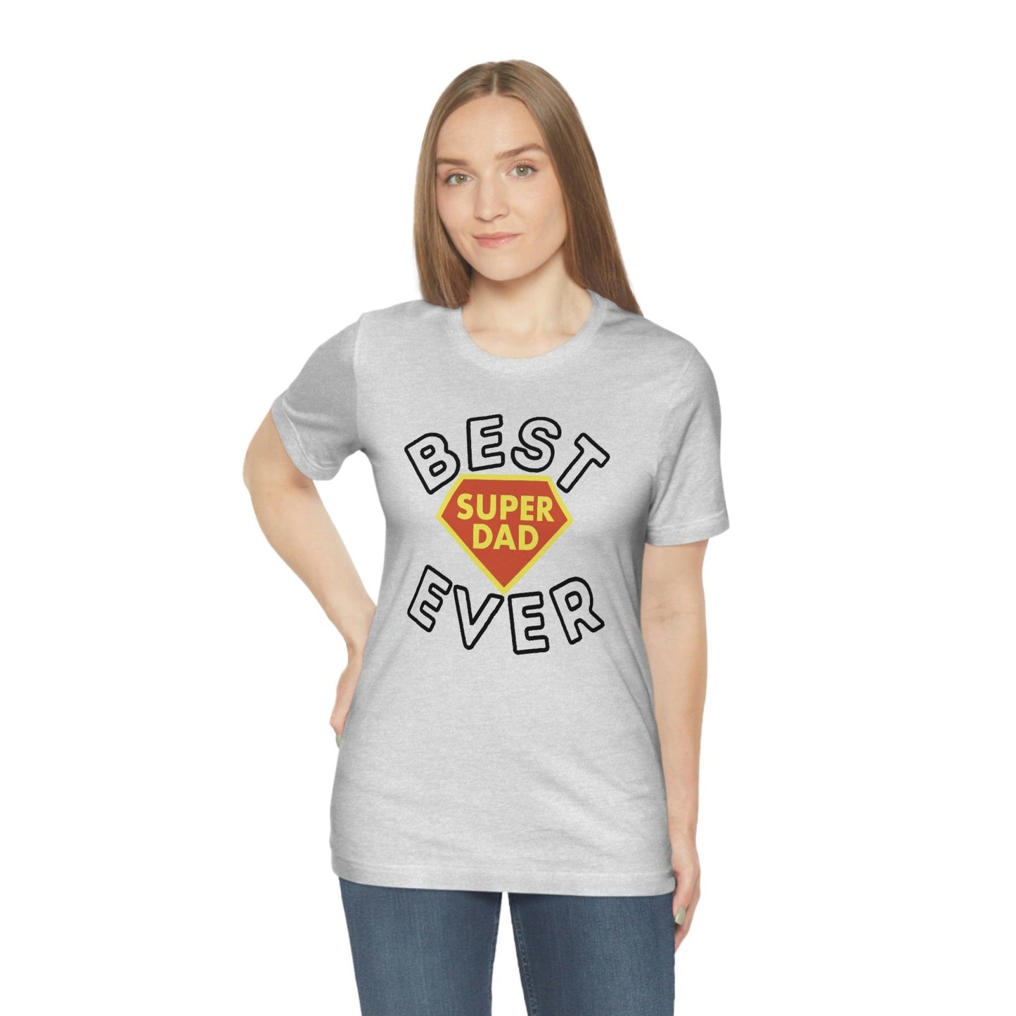 Dad Gift - Best Dad Gift - Best Super Dad Ever Shirt -Dad Shirt - Funny Fathers Gift - Husband Gift - Funny Dad Tshirt - Dad Birthday Gift - Giftsmojo
