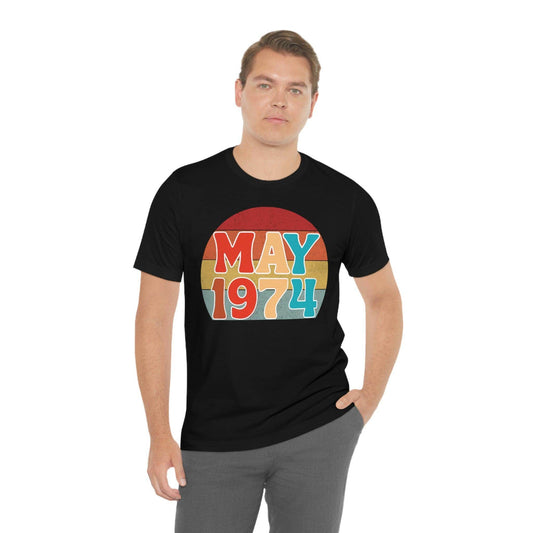 49th Birthday Shirt, 1974 Shirt, 49th Birthday Tee, Vintage 1974 Shirt, 49th Birthday Gifts, 1974 Birthday Shirt, 49th Birthday Gift - Giftsmojo