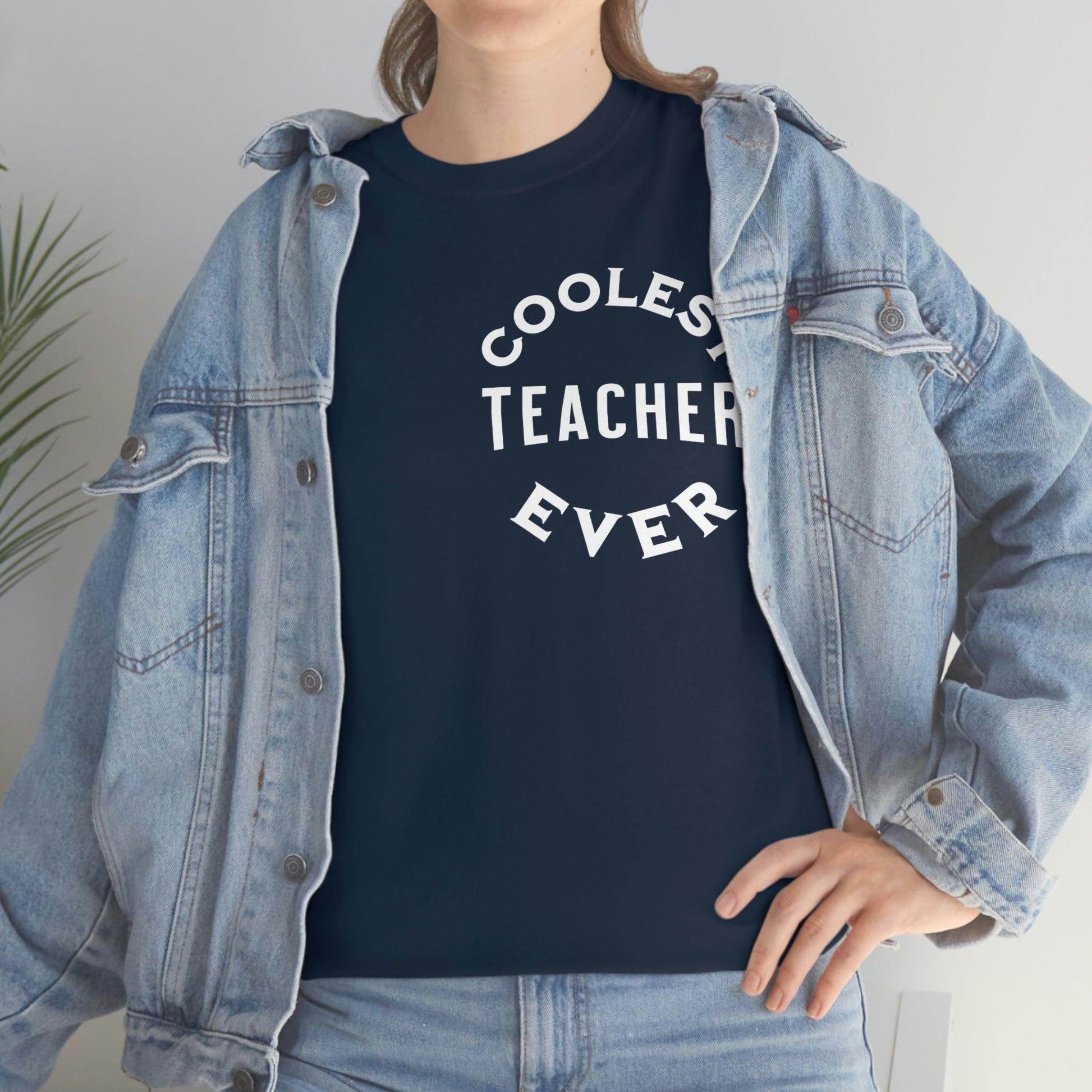 Coolest Teacher Ever Shirt - gift for teachers - teacher appreciation gift - Giftsmojo