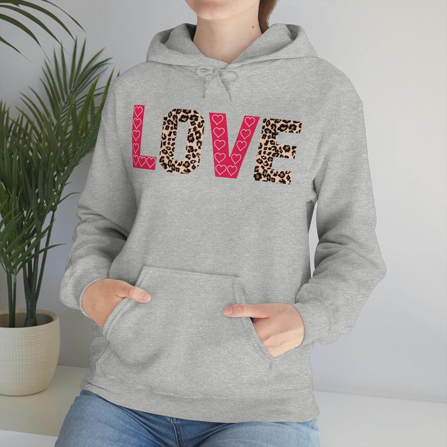 Love Hooded Sweatshirt - Giftsmojo