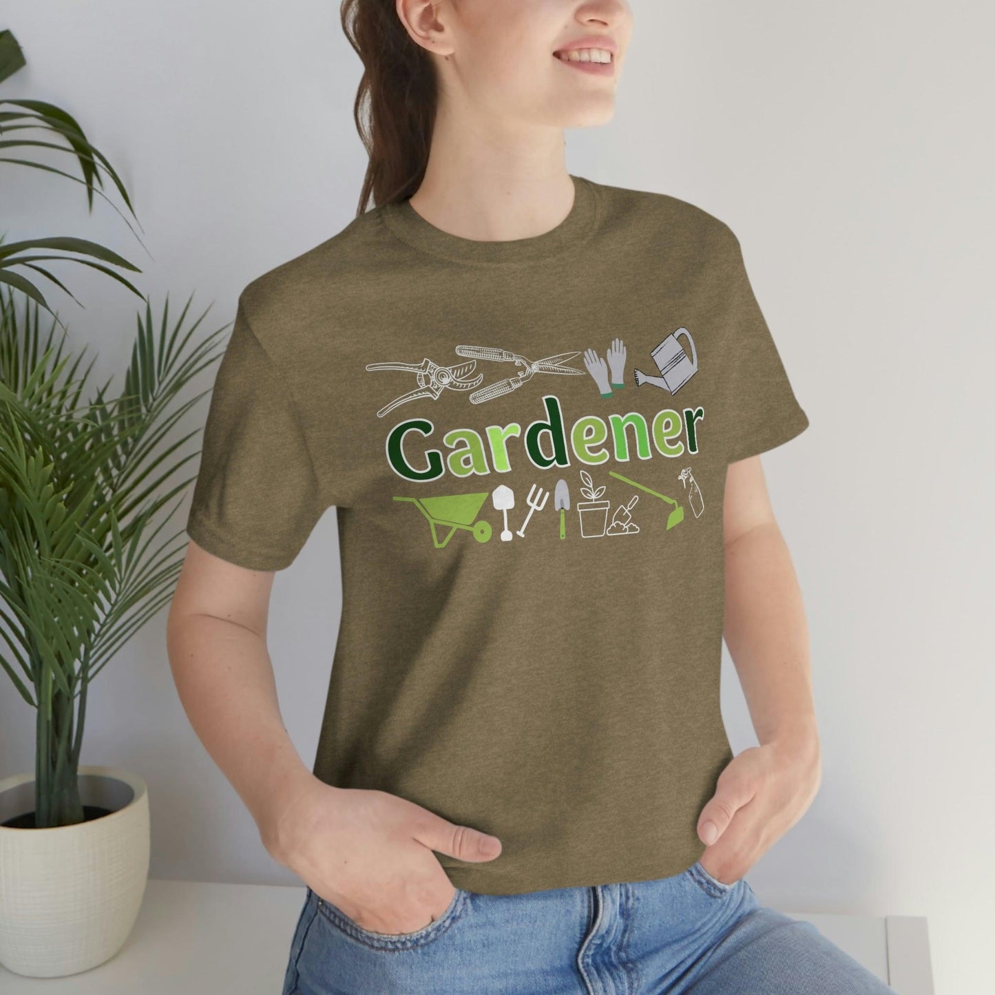 Gardener shirt Garden t-shirt Nature lover shirt Botanical Shirt Plant Lover Shirt Gardener Gift, Garden Shirt, Garden Tee Farmer Shirt - Giftsmojo