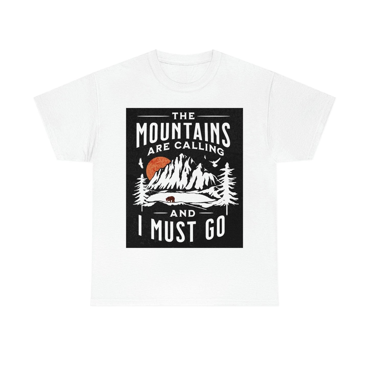 The Mountains are calling Tee - Giftsmojo