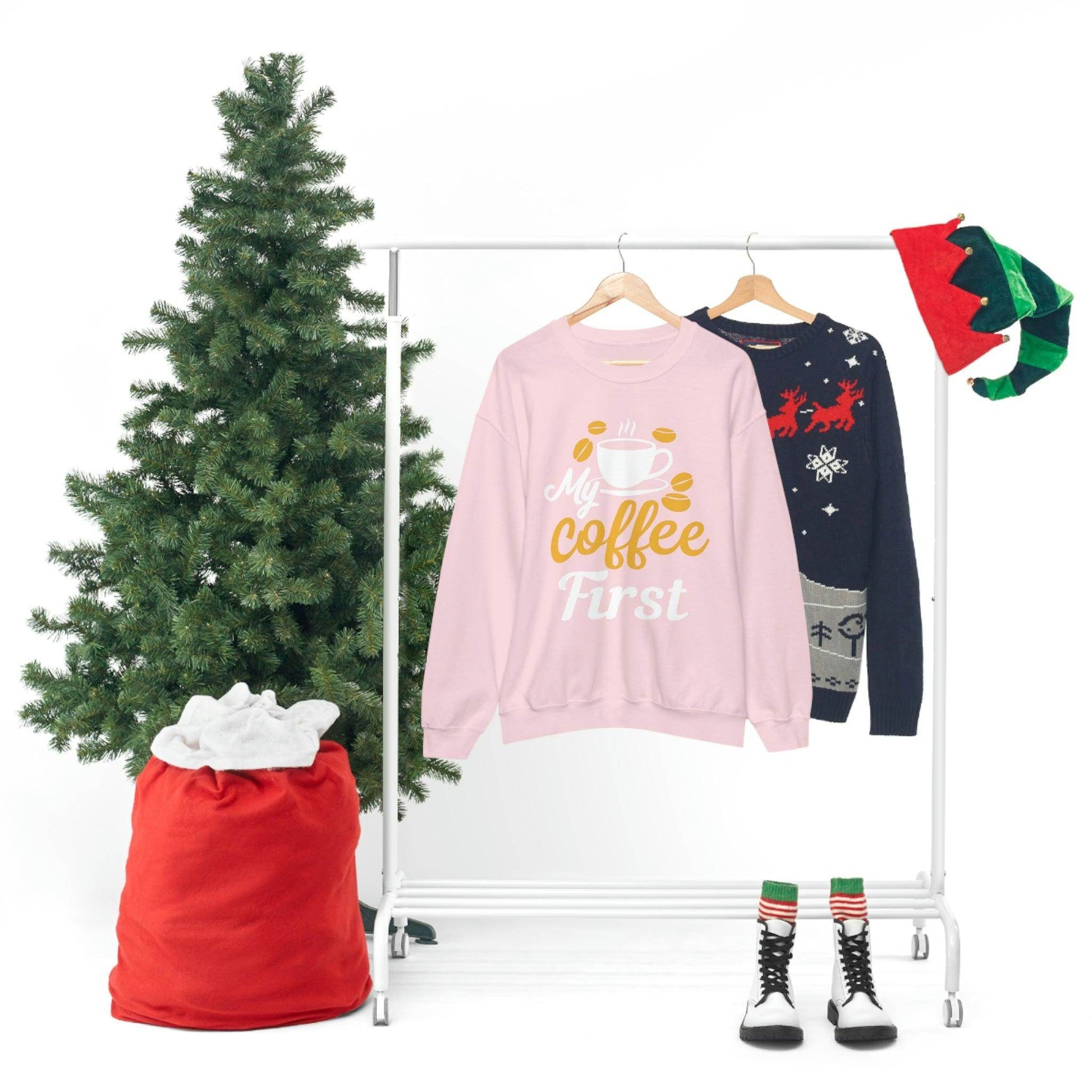My Coffee First Sweatshirt - Giftsmojo