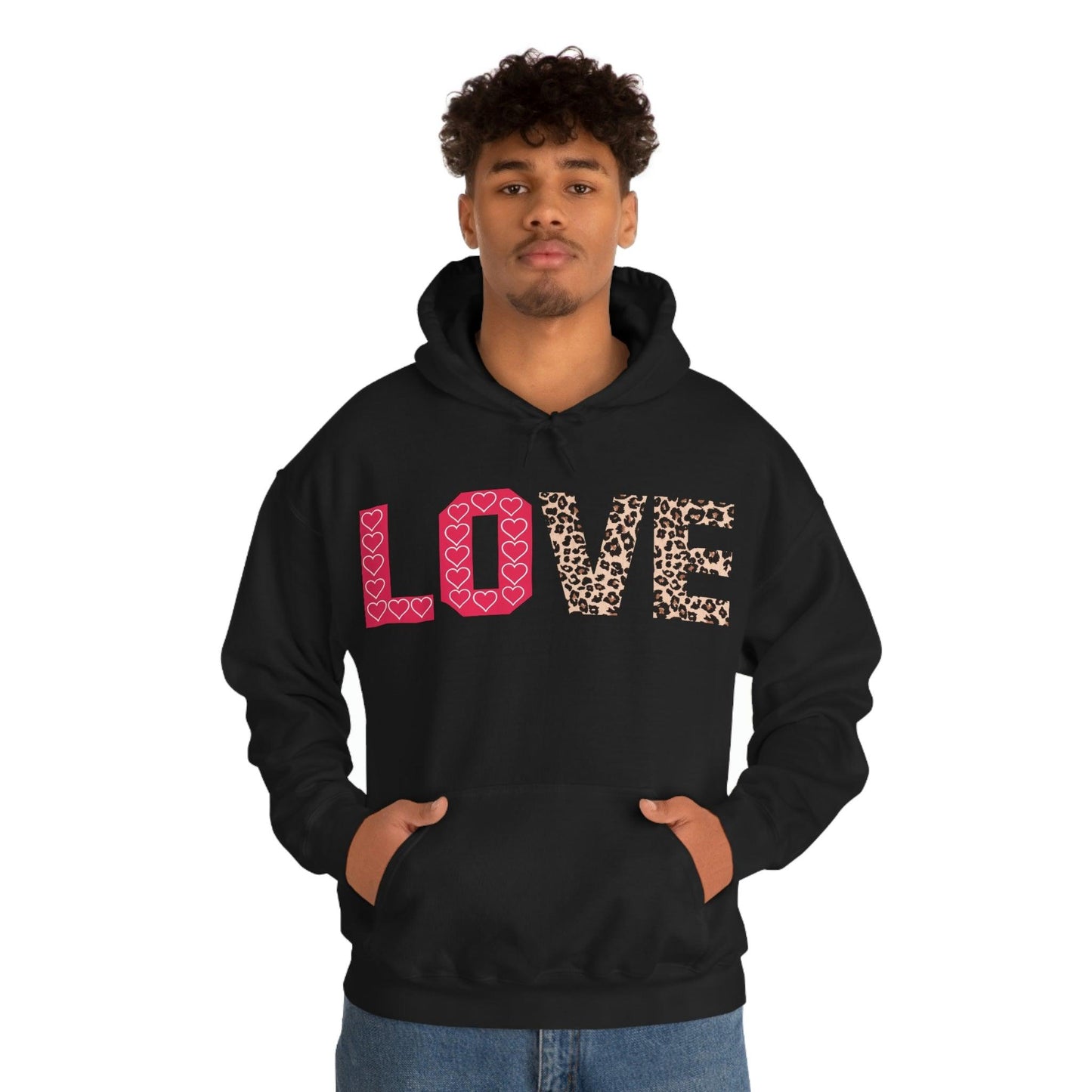 Leopard print Hooded Sweatshirt
