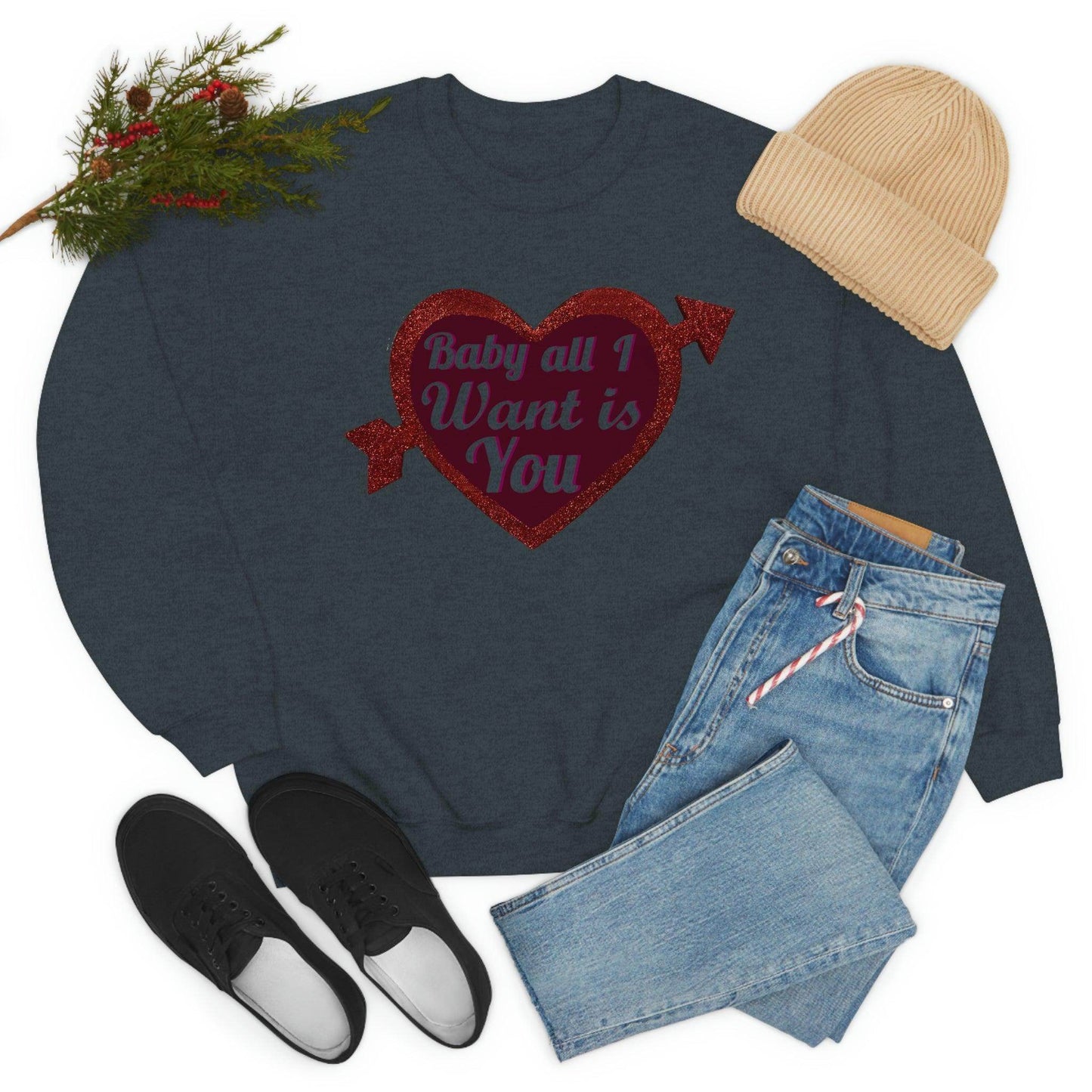 Baby all I want is You Sweatshirt - Giftsmojo