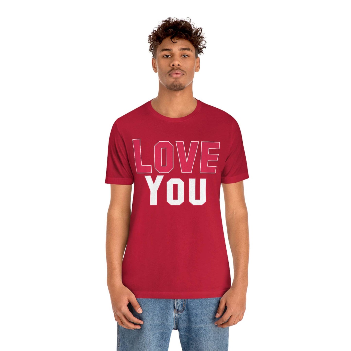 Love you T-shirt - Giftsmojo