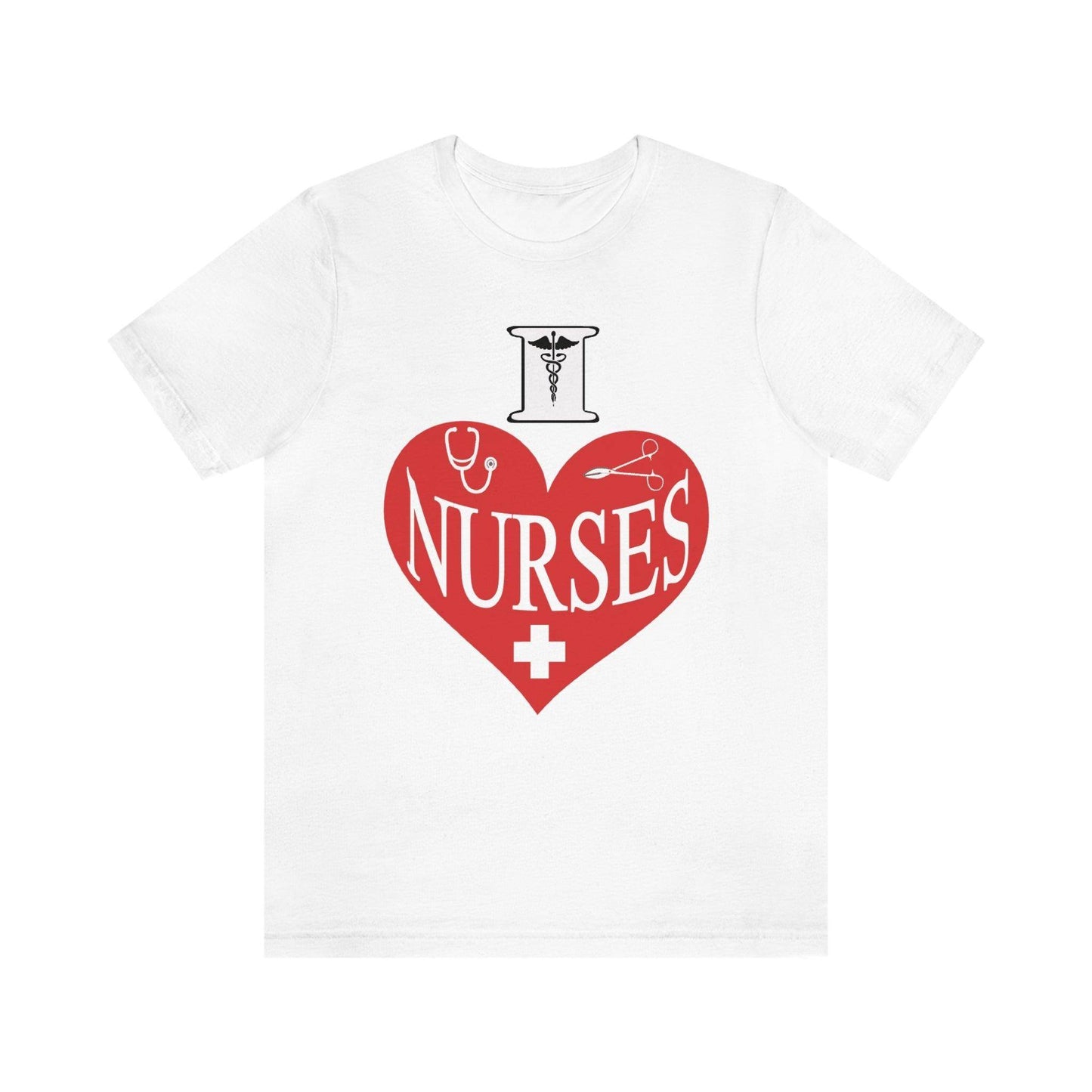 I love Nurses Tee - Giftsmojo