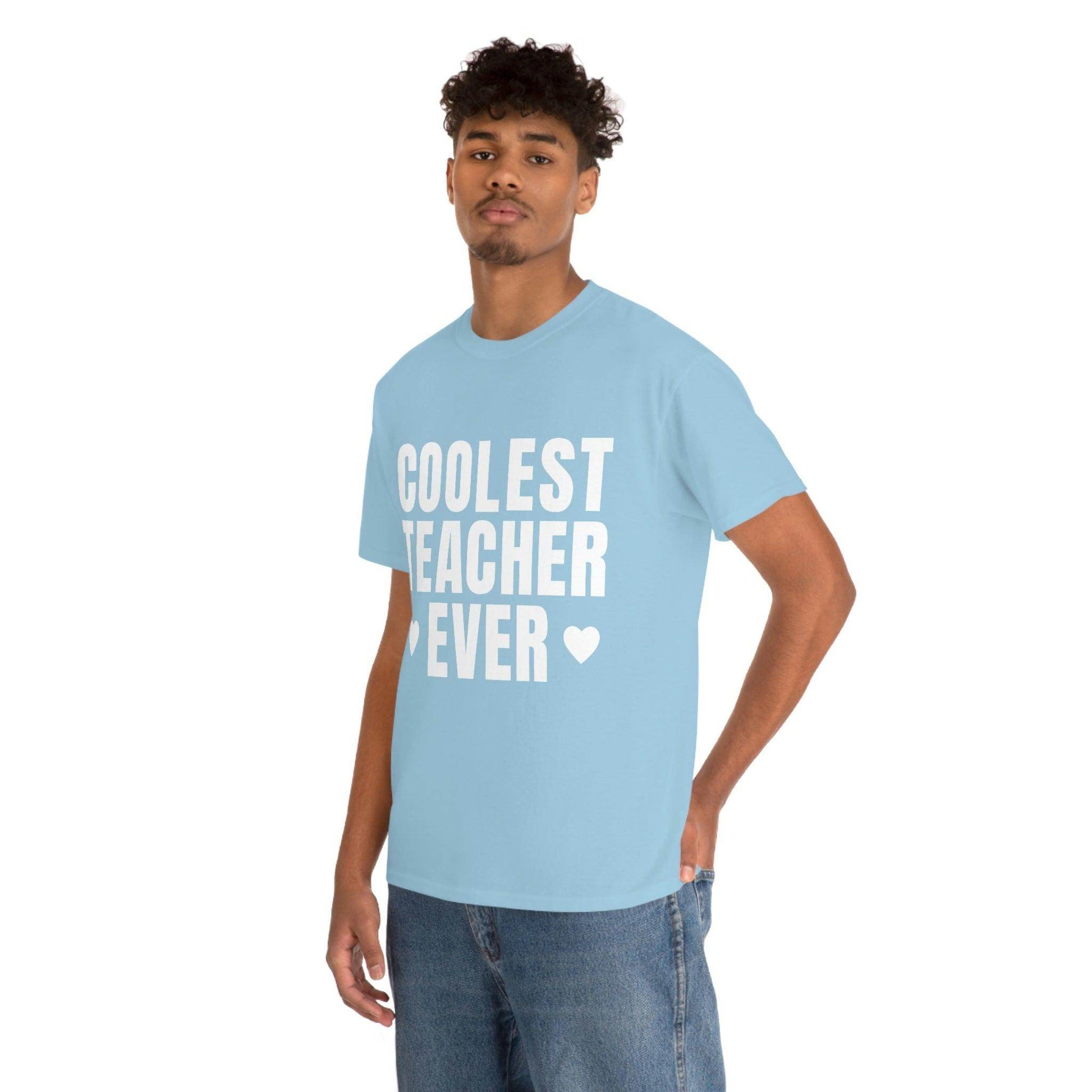 Coolest Teacher Ever Tee - Giftsmojo