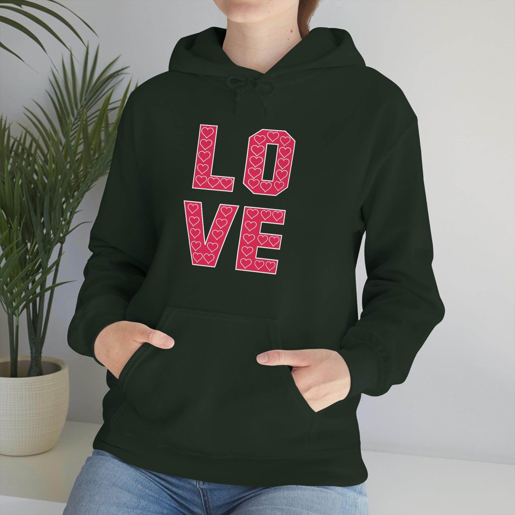 Love Hooded sweatshirt - Giftsmojo