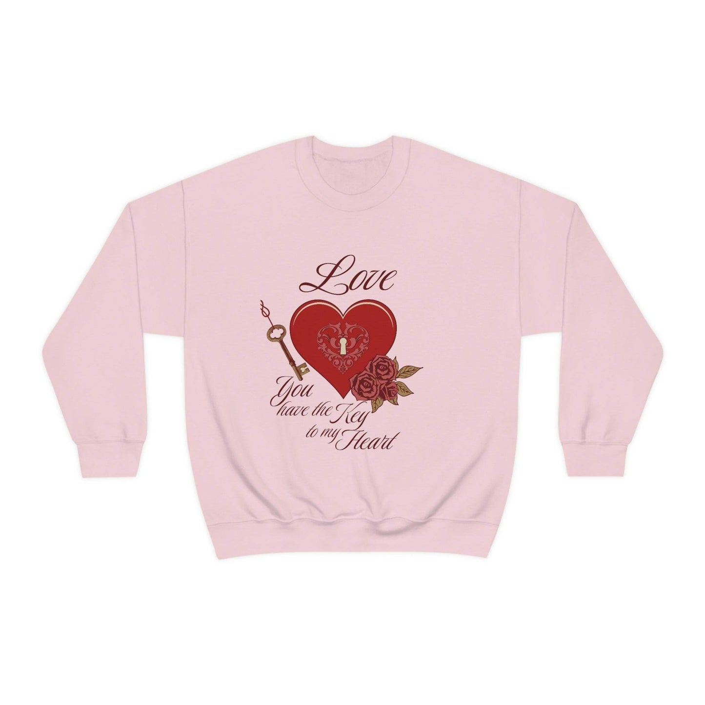 Love you have the key to my heart Sweatshirt - Giftsmojo