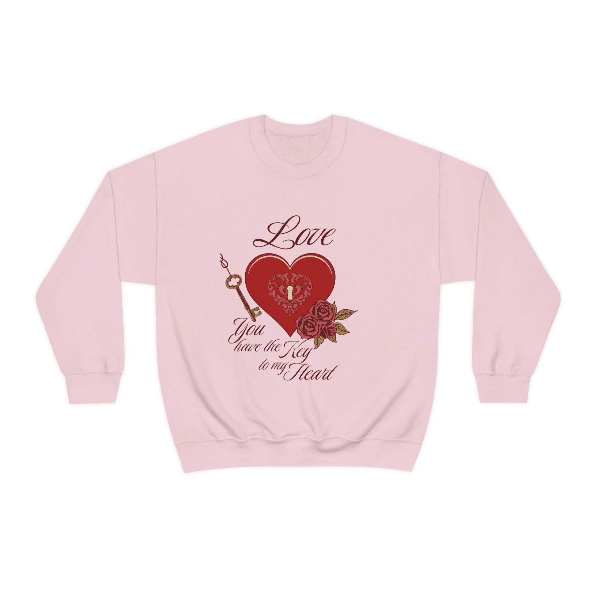 Love you have the key to my heart Sweatshirt - Giftsmojo