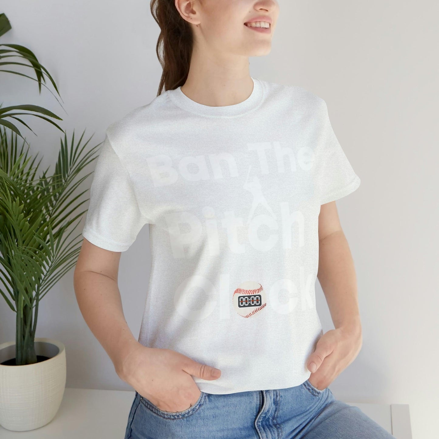 Ban The Pitch Clock in Baseball Ban Baseball Pitch Clock - Show Your Support By Wearing this shirt to the Games