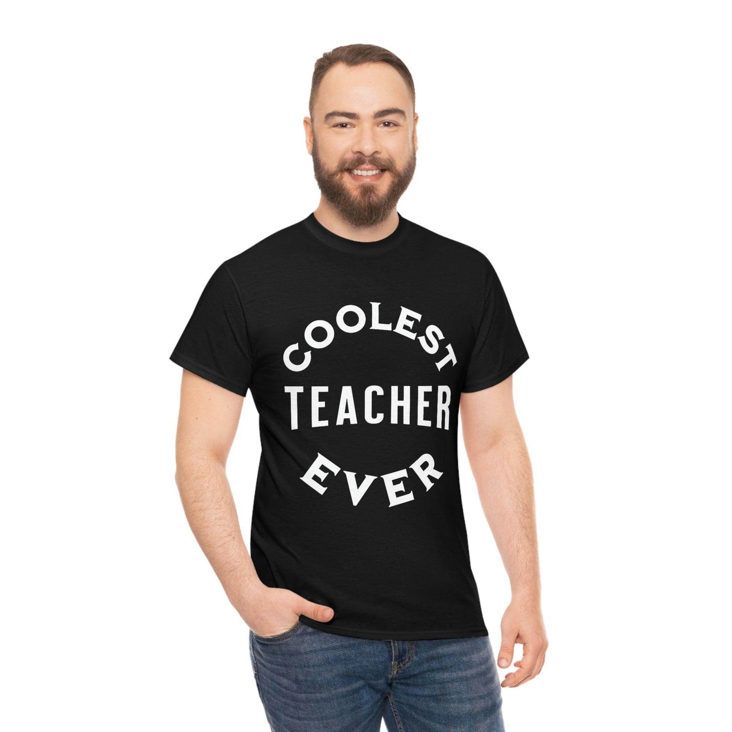 Coolest Teacher Ever Tee - cute teacher shirt - gift for teacher - Giftsmojo