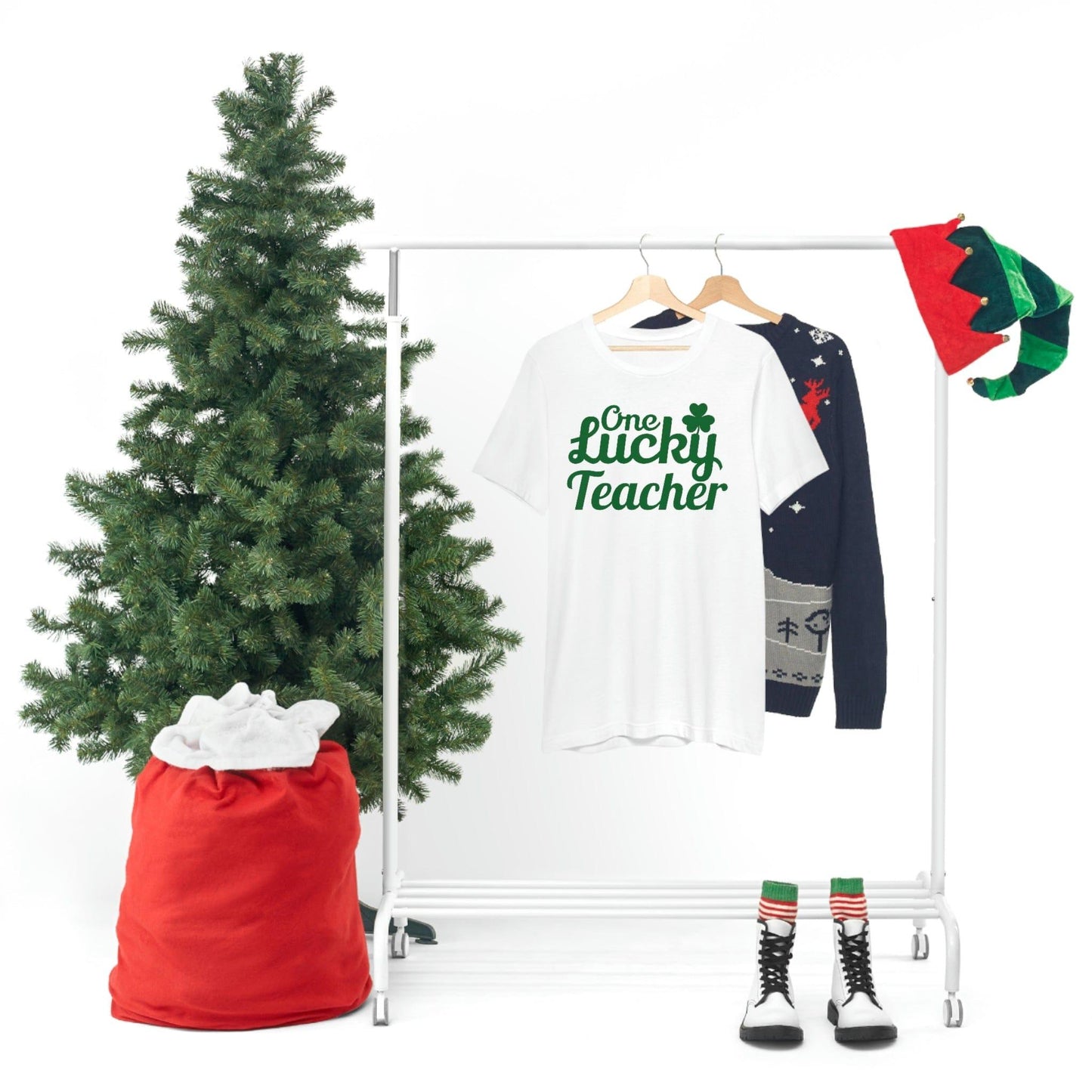 One Lucky Teacher Shirt feeling Lucky St Patrick's Day shirt - Funny St Paddy's day Funny Shirt - Giftsmojo