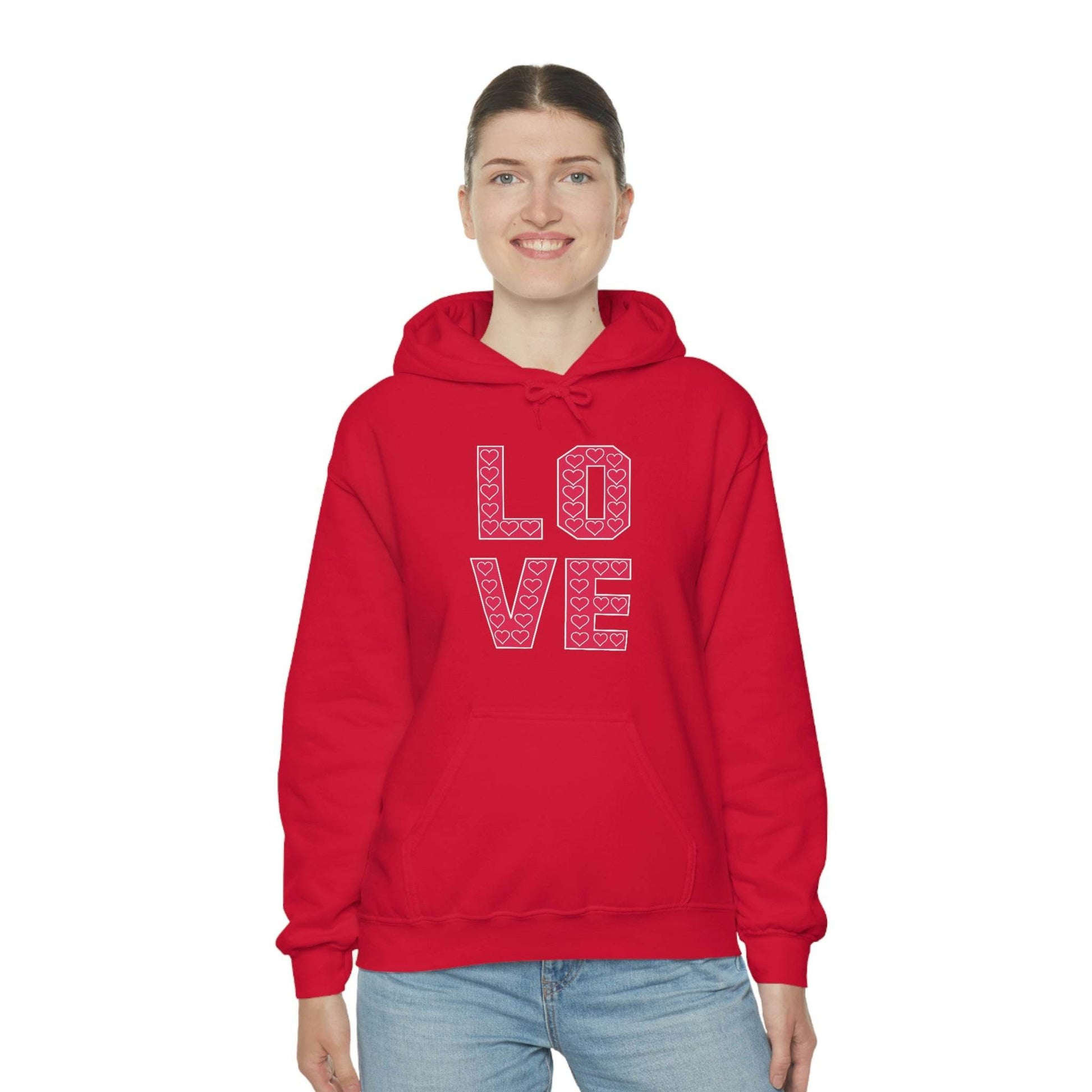 Love Hooded sweatshirt - Giftsmojo