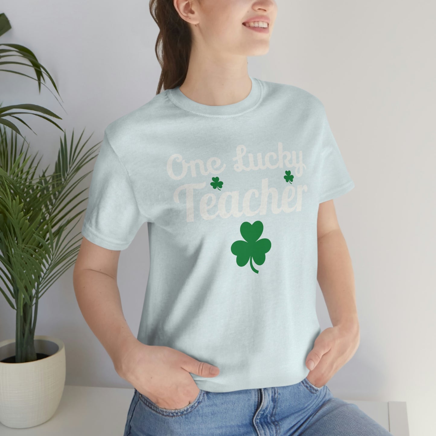 Feeling Lucky Shirt One Lucky Teacher Shirt St Patrick's Day shirt - Funny St Paddy's day Funny Shirt Shamrock shirt shenanigans shirt