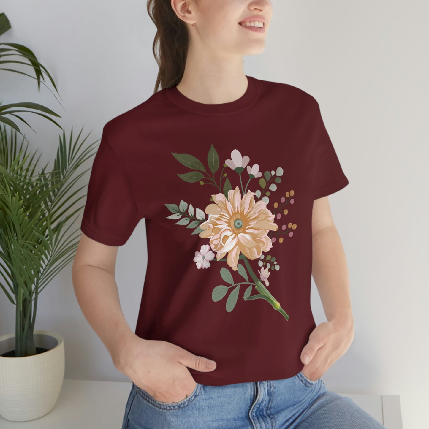 Cute Flower T-shirt - Nature lover Shirt - Cute Flower lover shirt