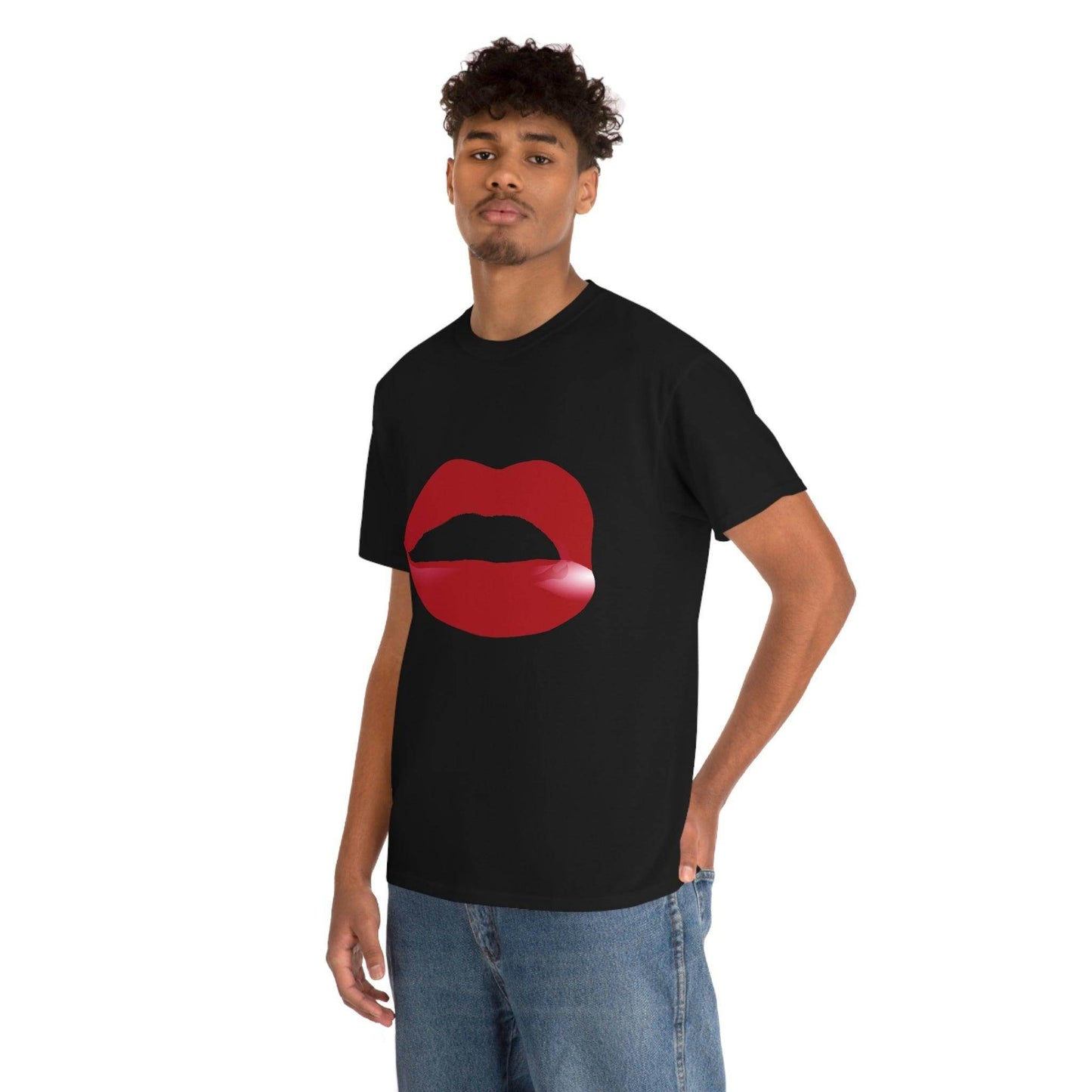 Kiss Lips Tee - Giftsmojo