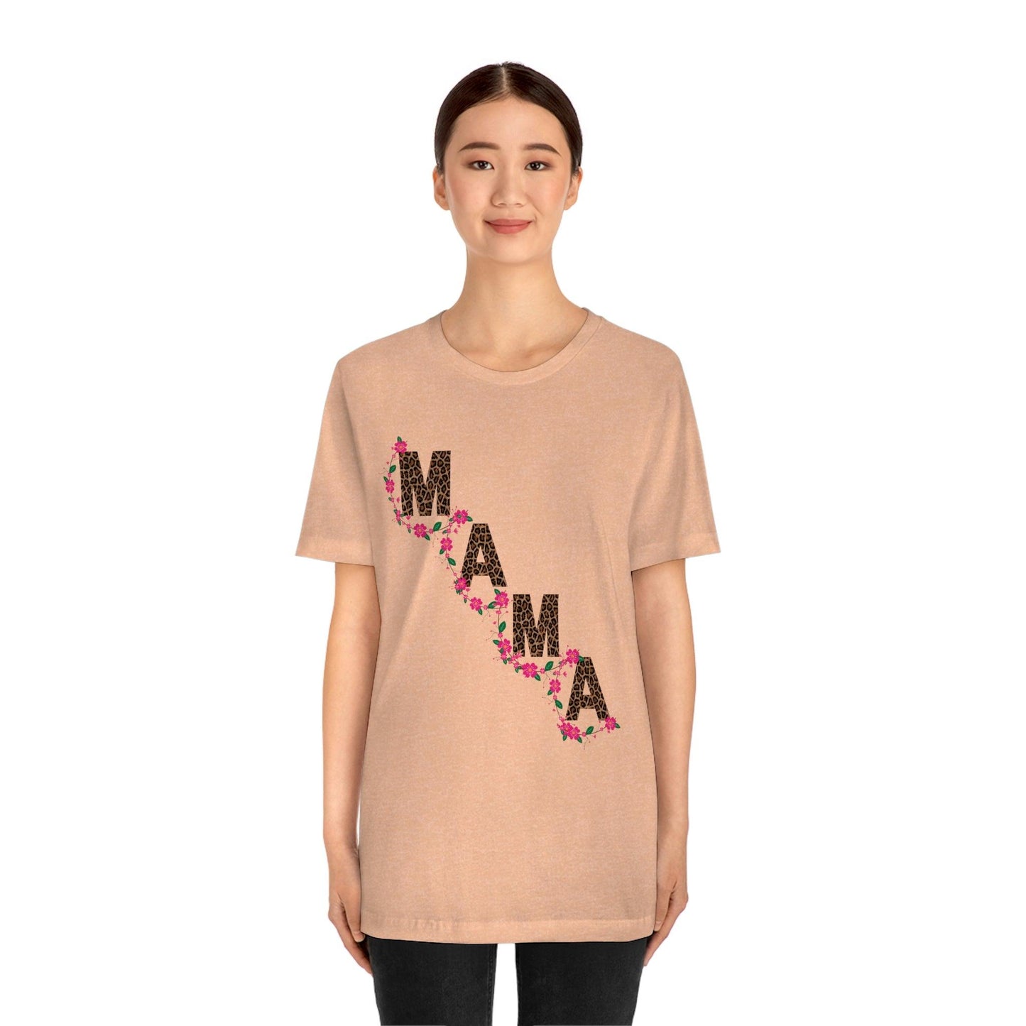Leopard print Mama shirt - Leopard Mama Shirt mothers day shirt new mom shirt - Giftsmojo