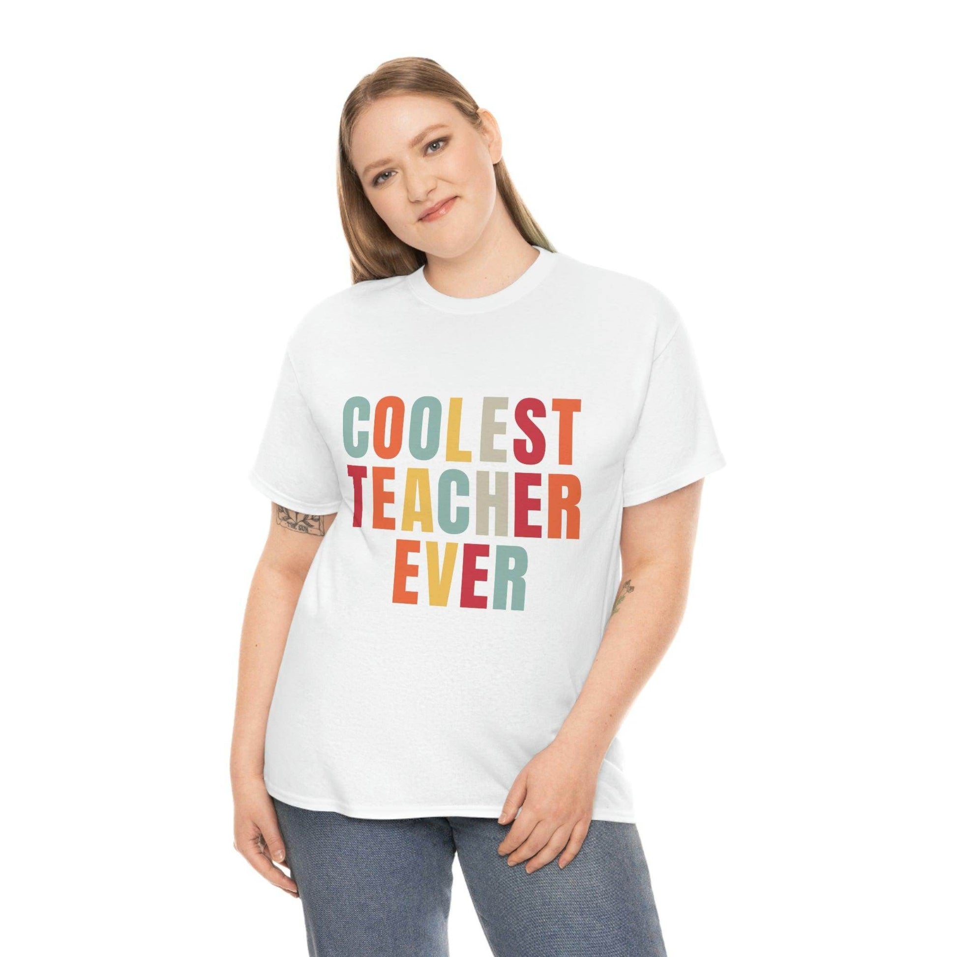 Coolest Teacher Ever Shirt - Giftsmojo