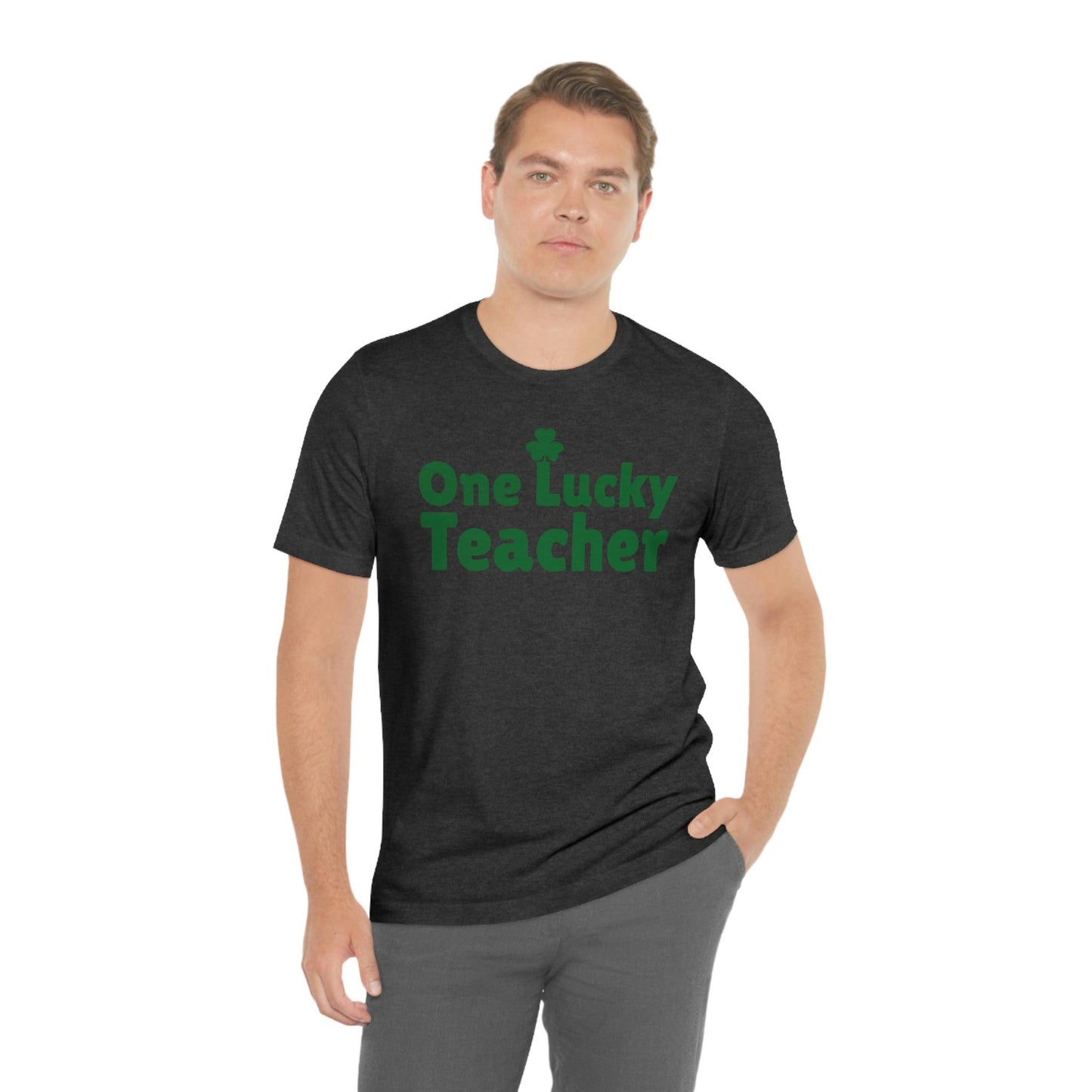 Feeling Lucky Shirt One Lucky Teacher Shirt St Patrick's Day shirt - Funny St Paddy's day Funny Shirt Shamrock shirt shenanigans shirt - Giftsmojo